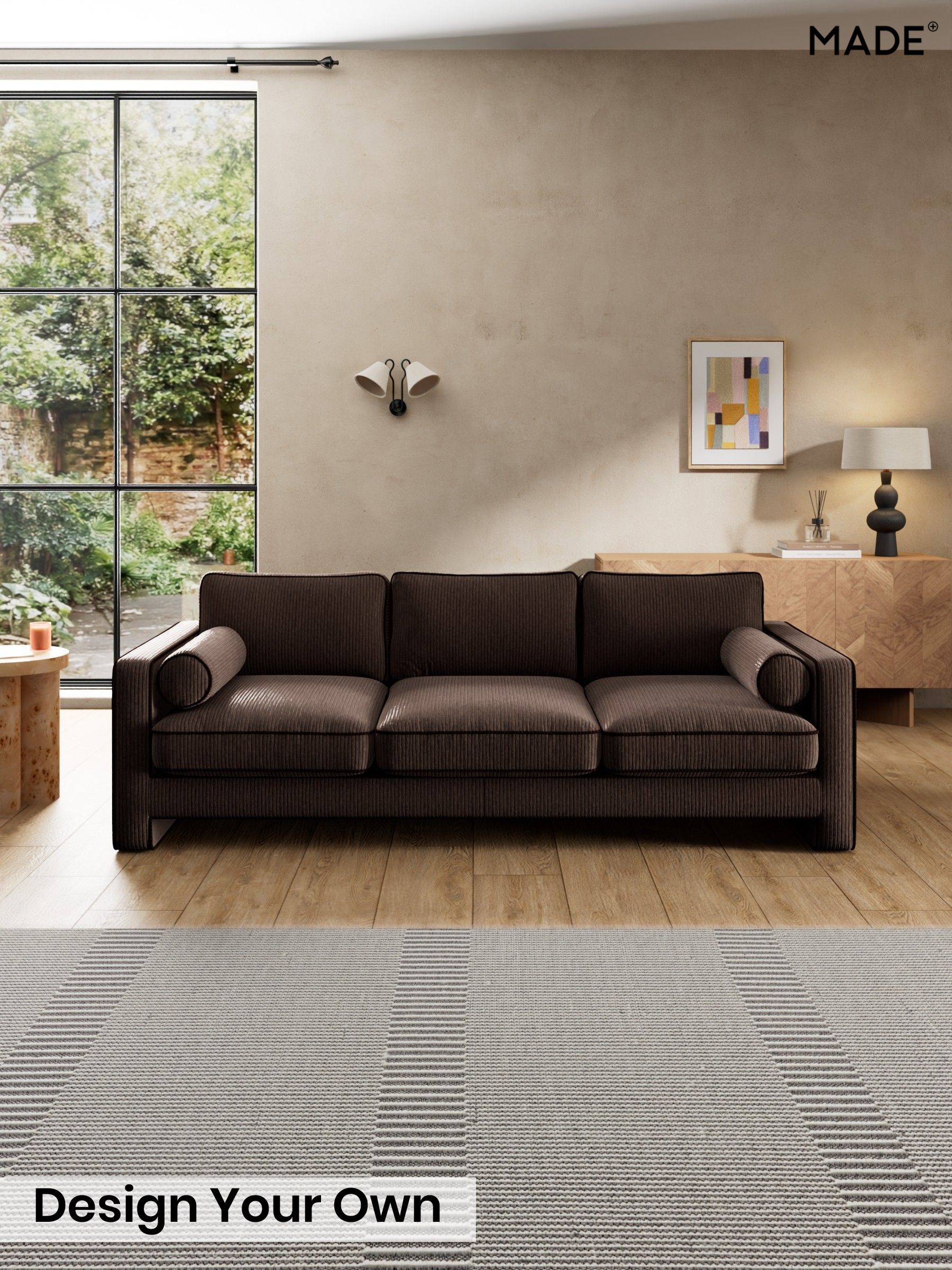 Matt Corduroy/Chocolate Brown - Holloway By Made