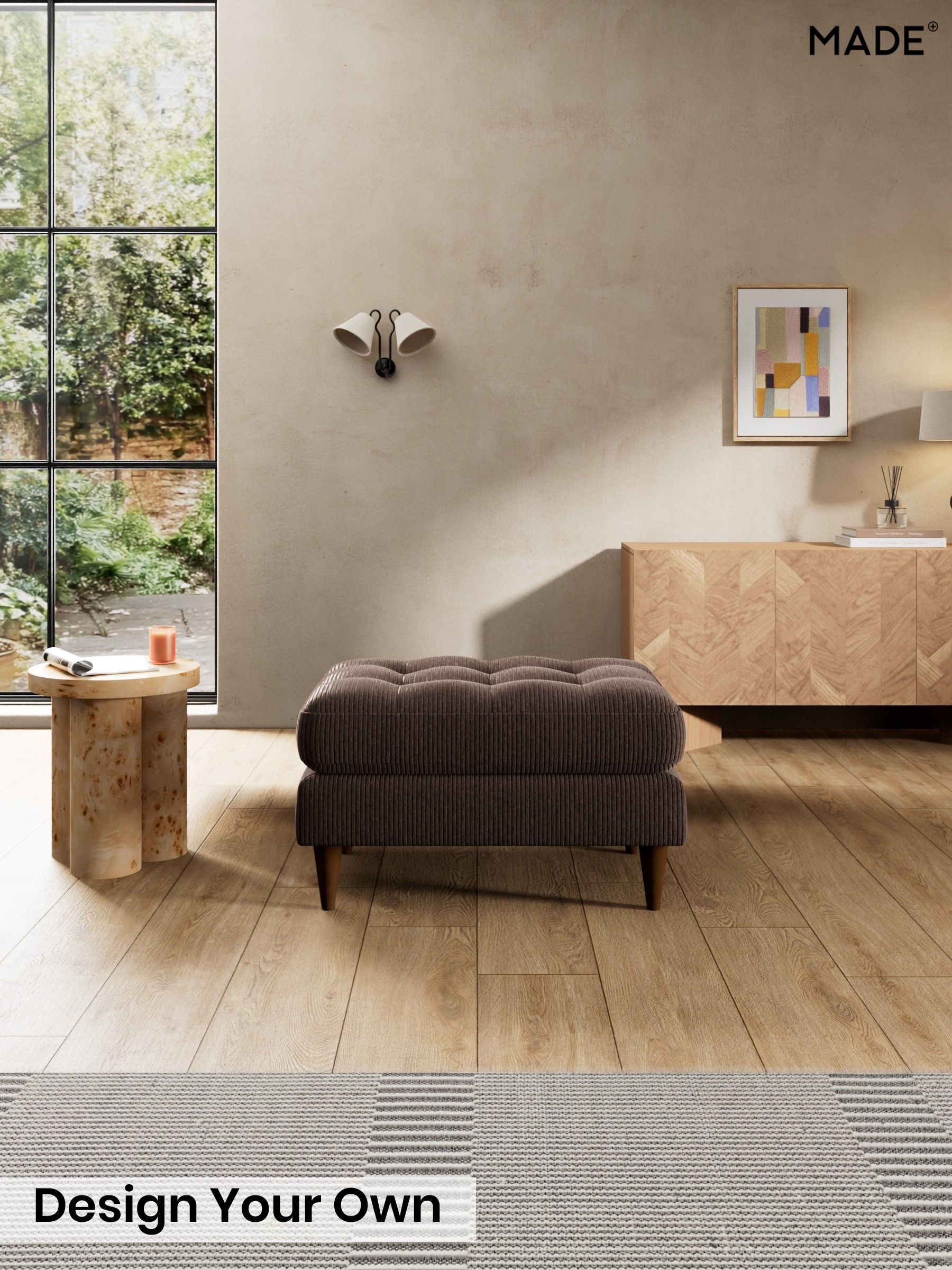 Matt Corduroy/Chocolate Brown - Scott By Made
