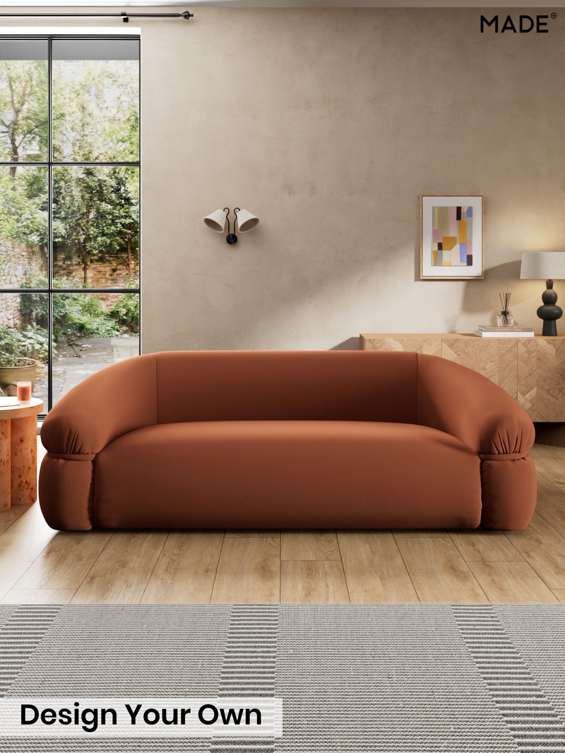 Matt Velvet Easy Clean/Cinnamon Brown - Soma By Made