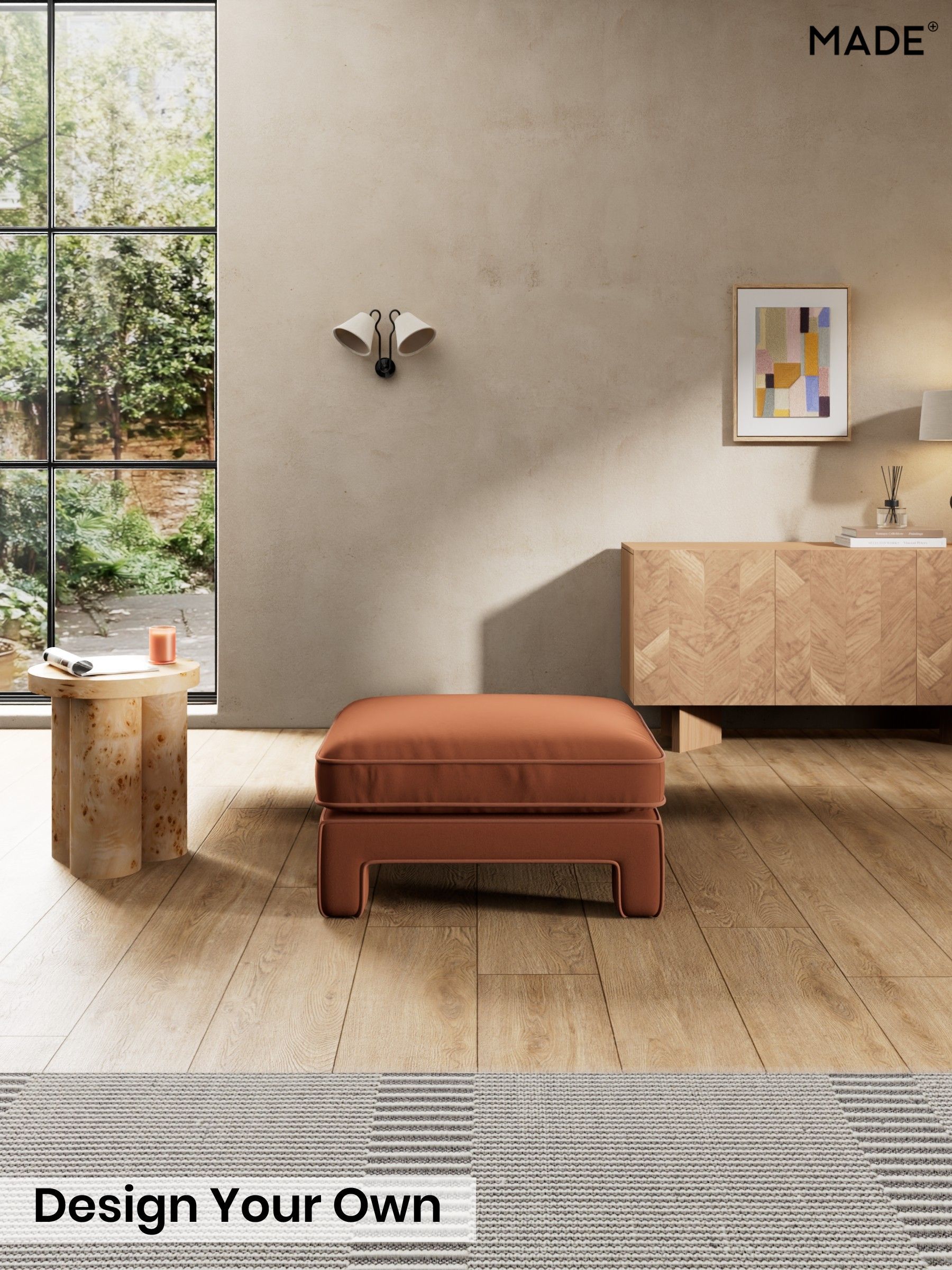 Matt Velvet Easy Clean/Cinnamon Brown - Holloway By Made