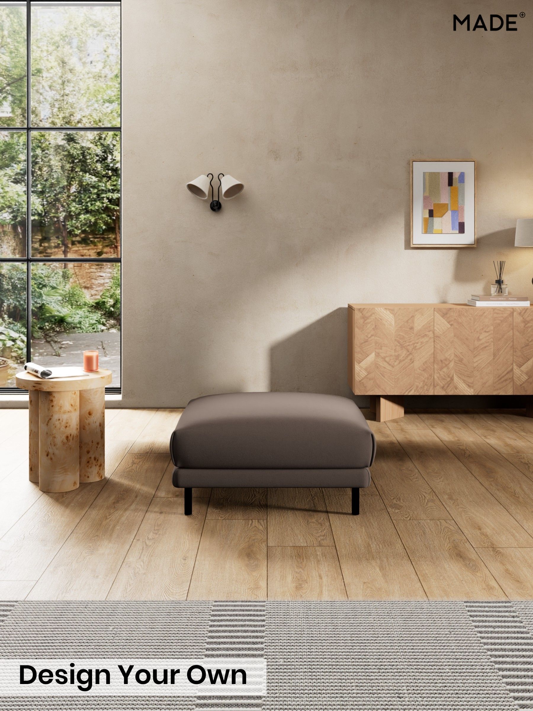 Matt Velvet Easy Clean/Soft Brown - Odin By Made