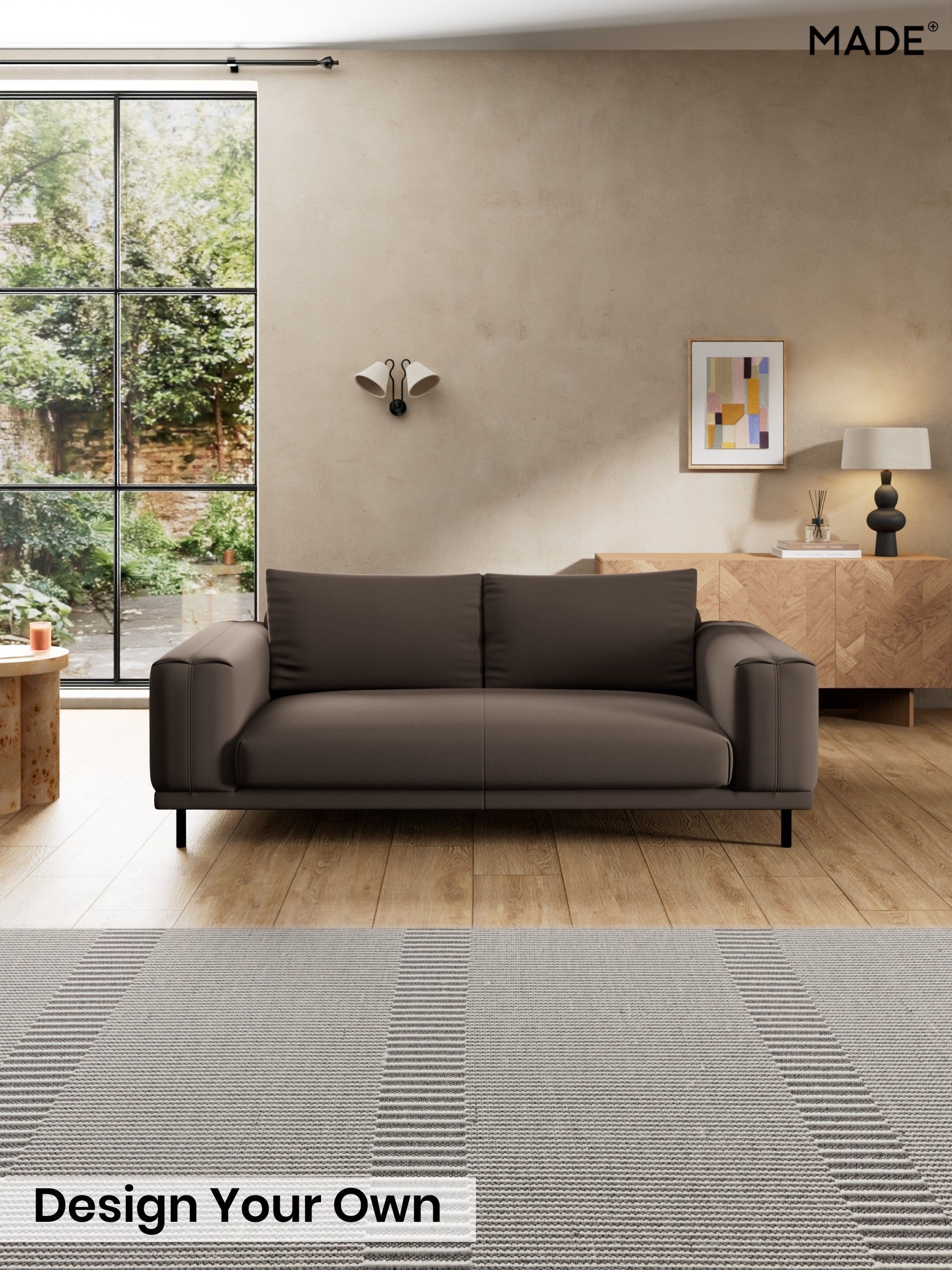 Matt Velvet Easy Clean/Soft Brown - Odin By Made