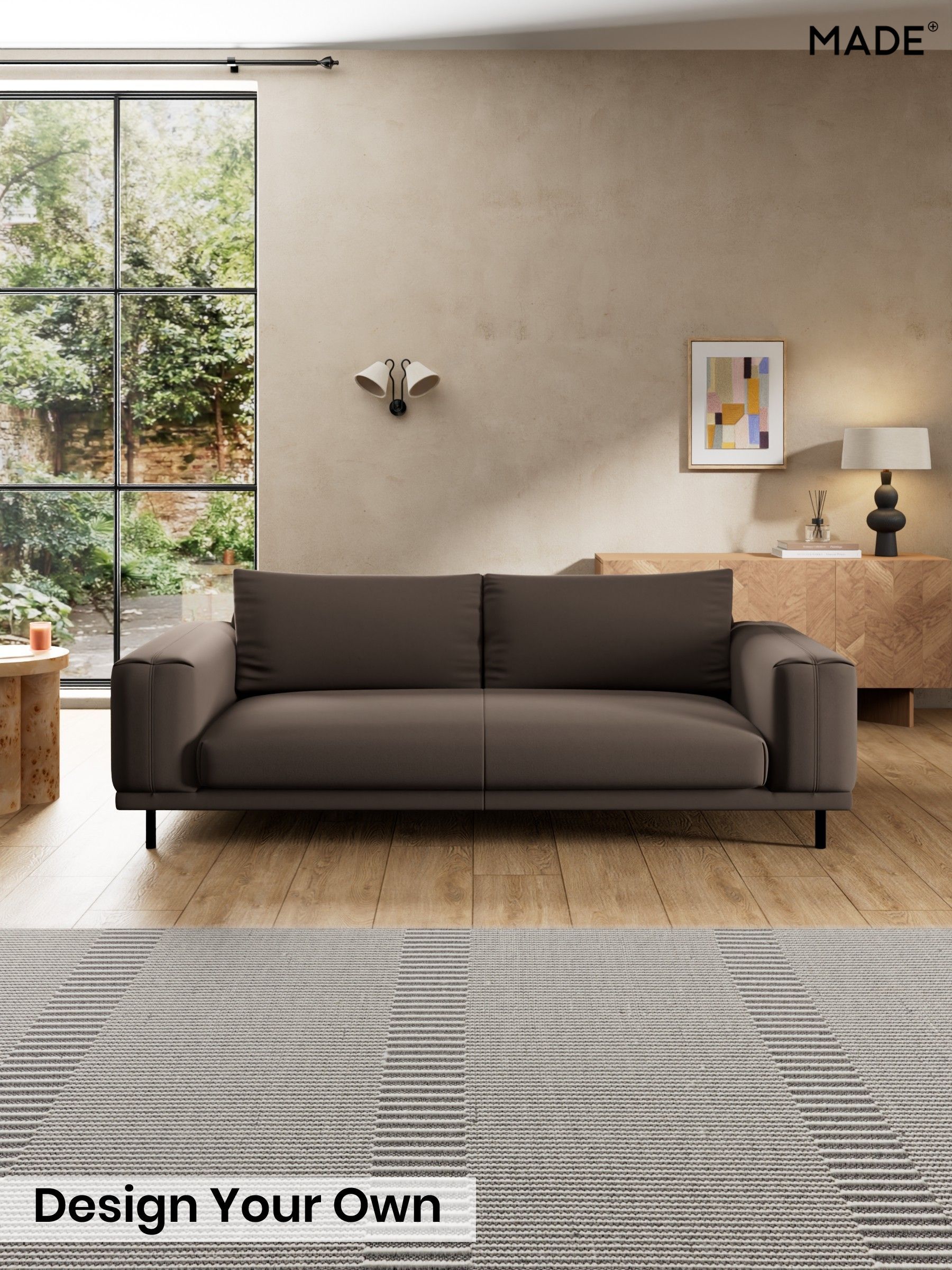Matt Velvet Easy Clean/Soft Brown - Odin By Made