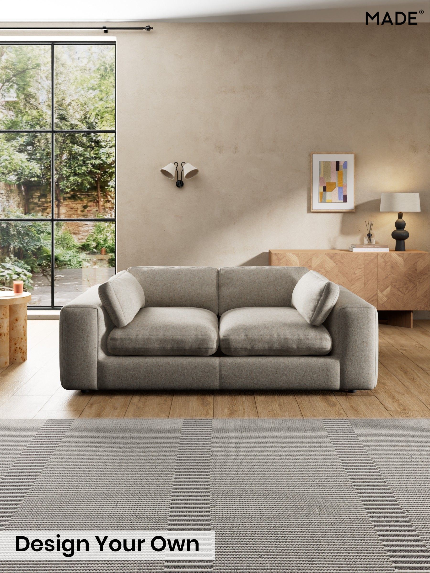 Woven Fleck/Natural - Alec By Made