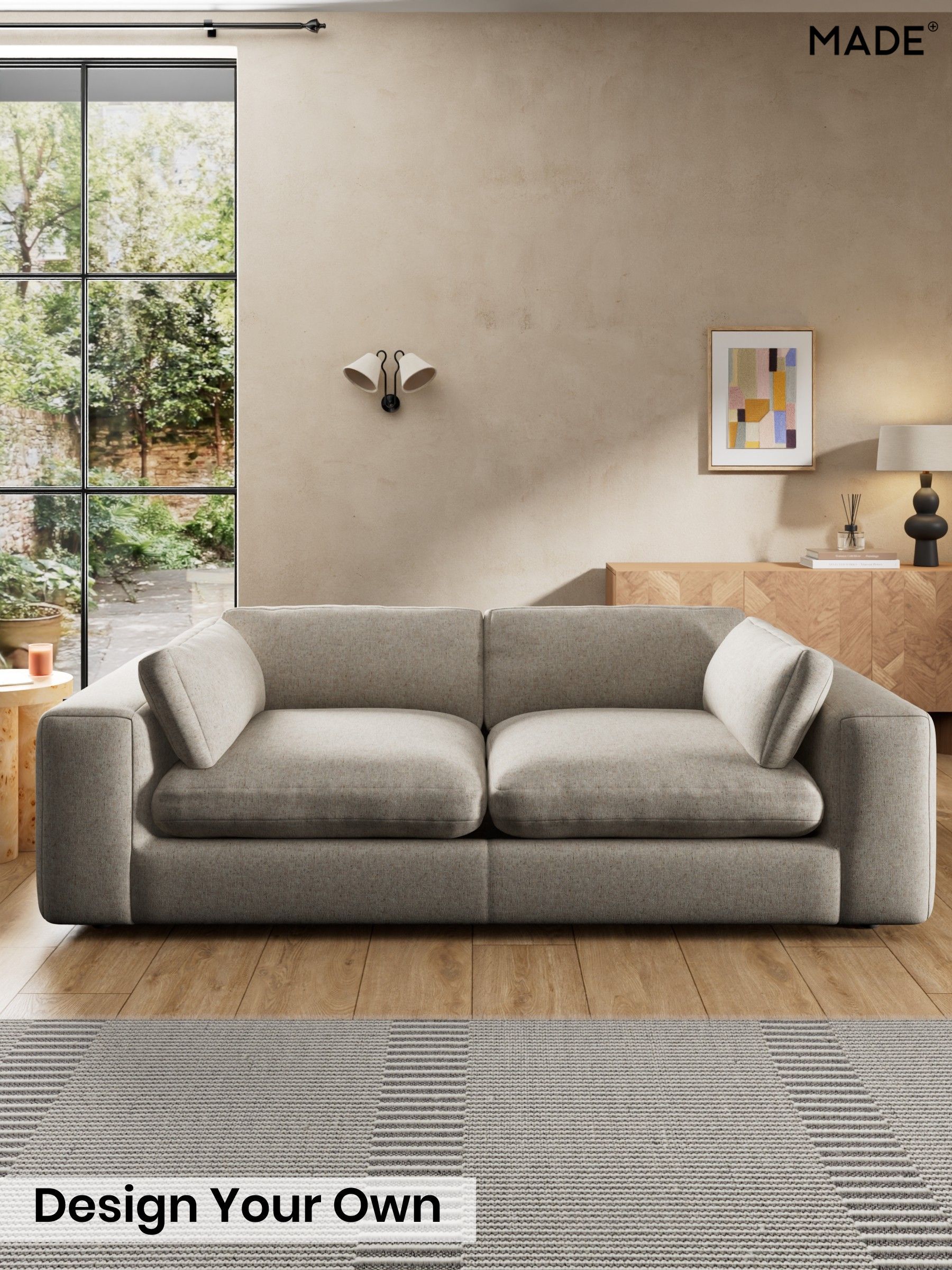 Woven Fleck/Natural - Alec By Made