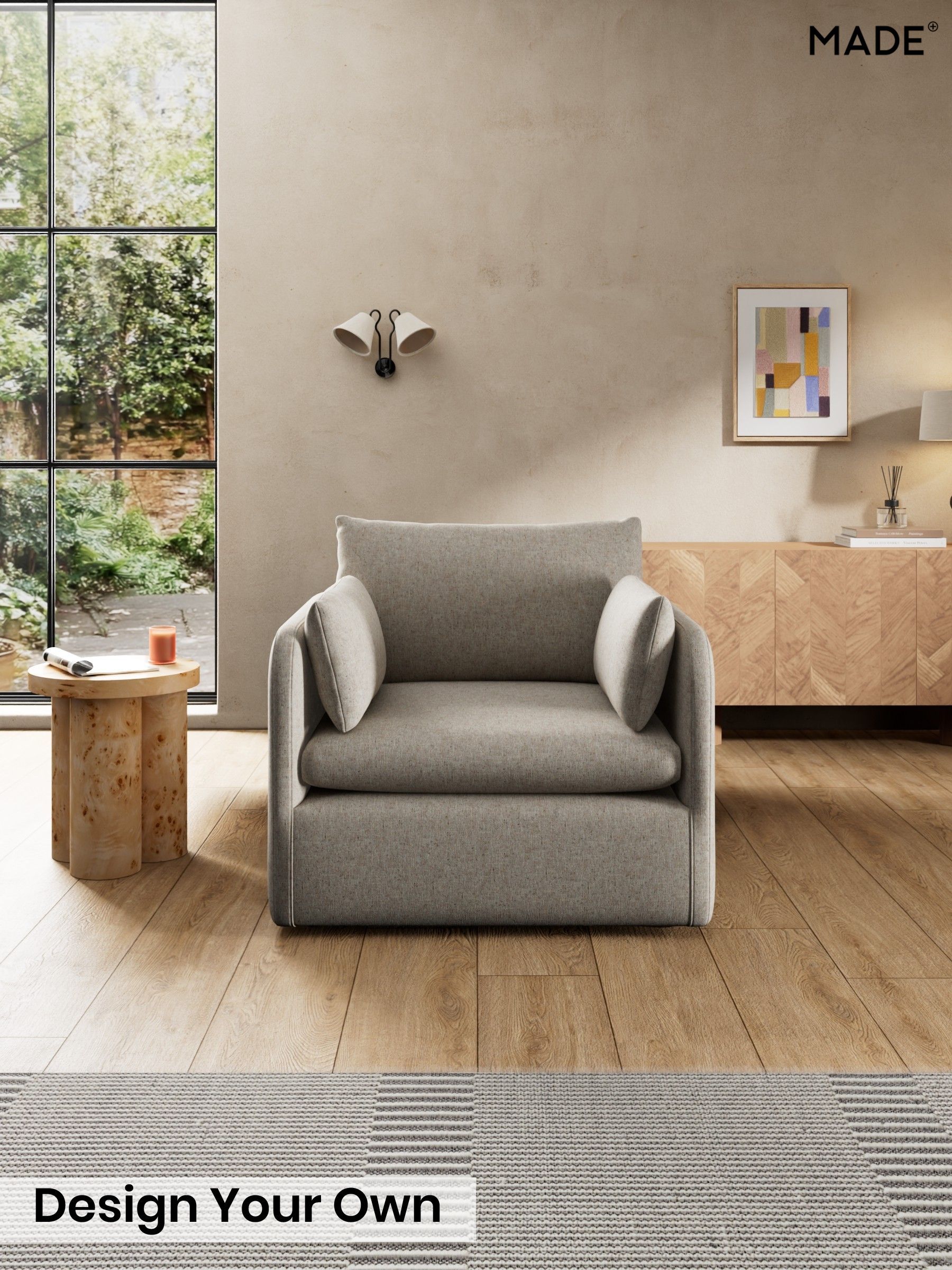 Woven Fleck/Natural - Jackson By Made