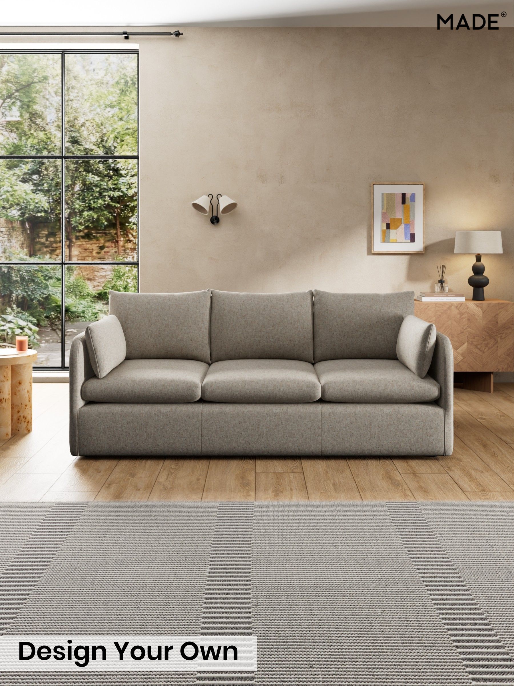 Woven Fleck/Natural - Jackson By Made