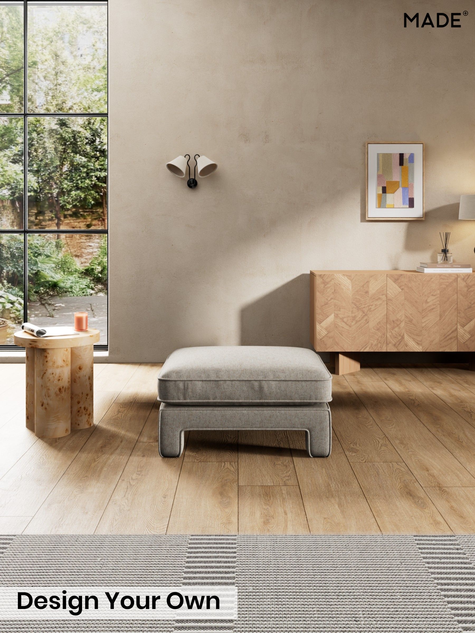 Woven Fleck/Natural - Holloway By Made
