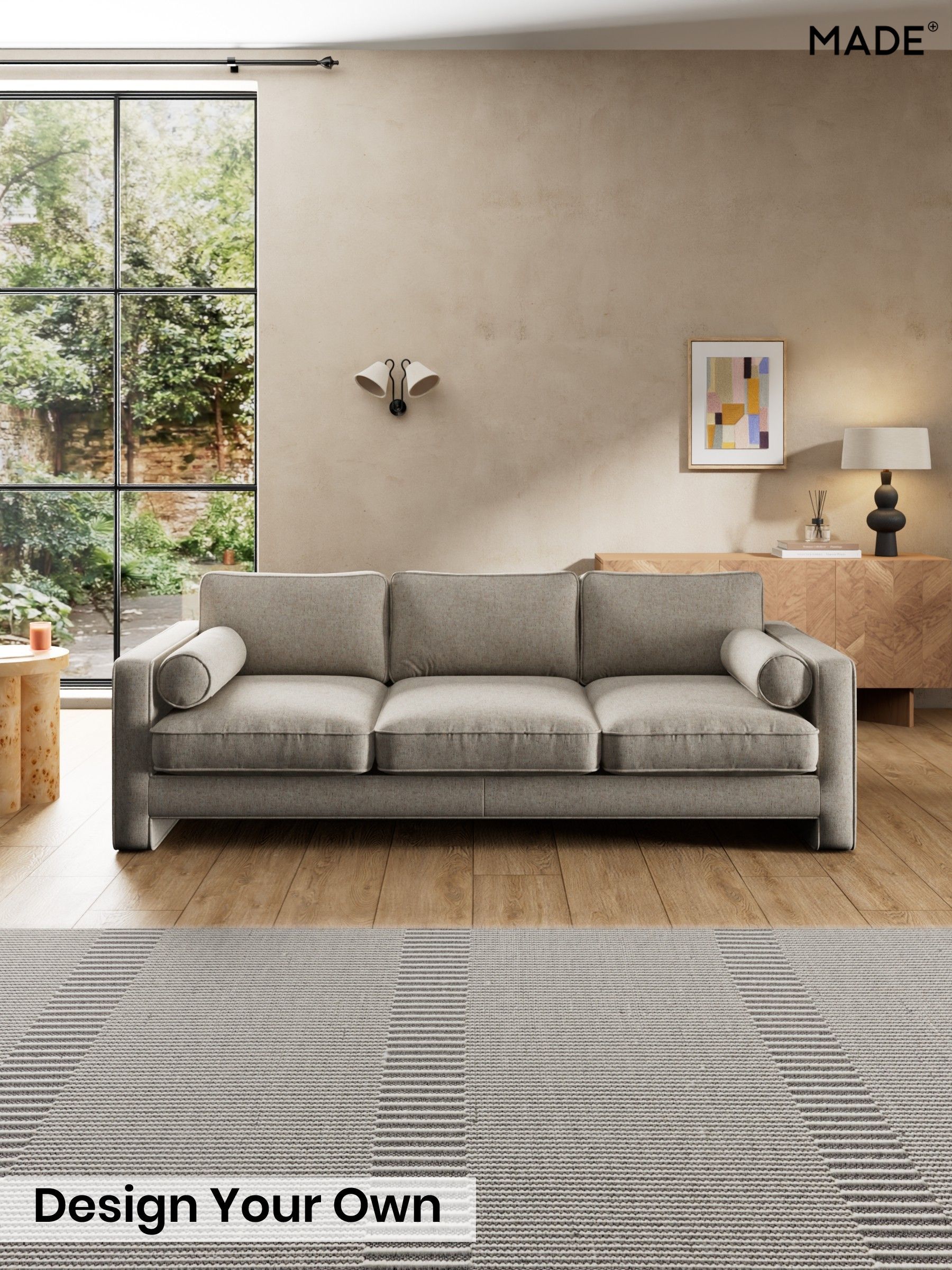 Woven Fleck/Natural - Holloway By Made