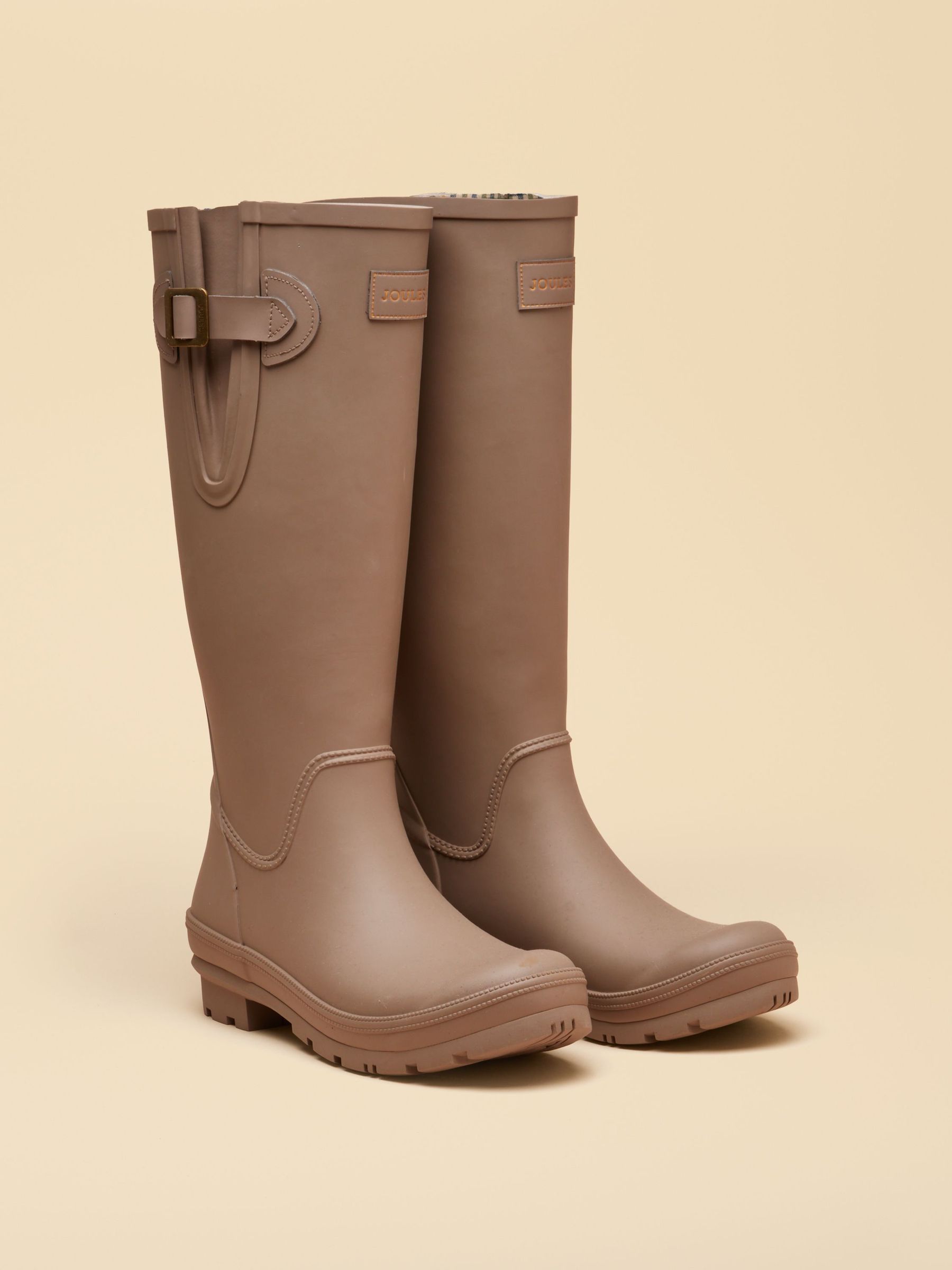 Mink Brown - Adjustable Tall Wellies