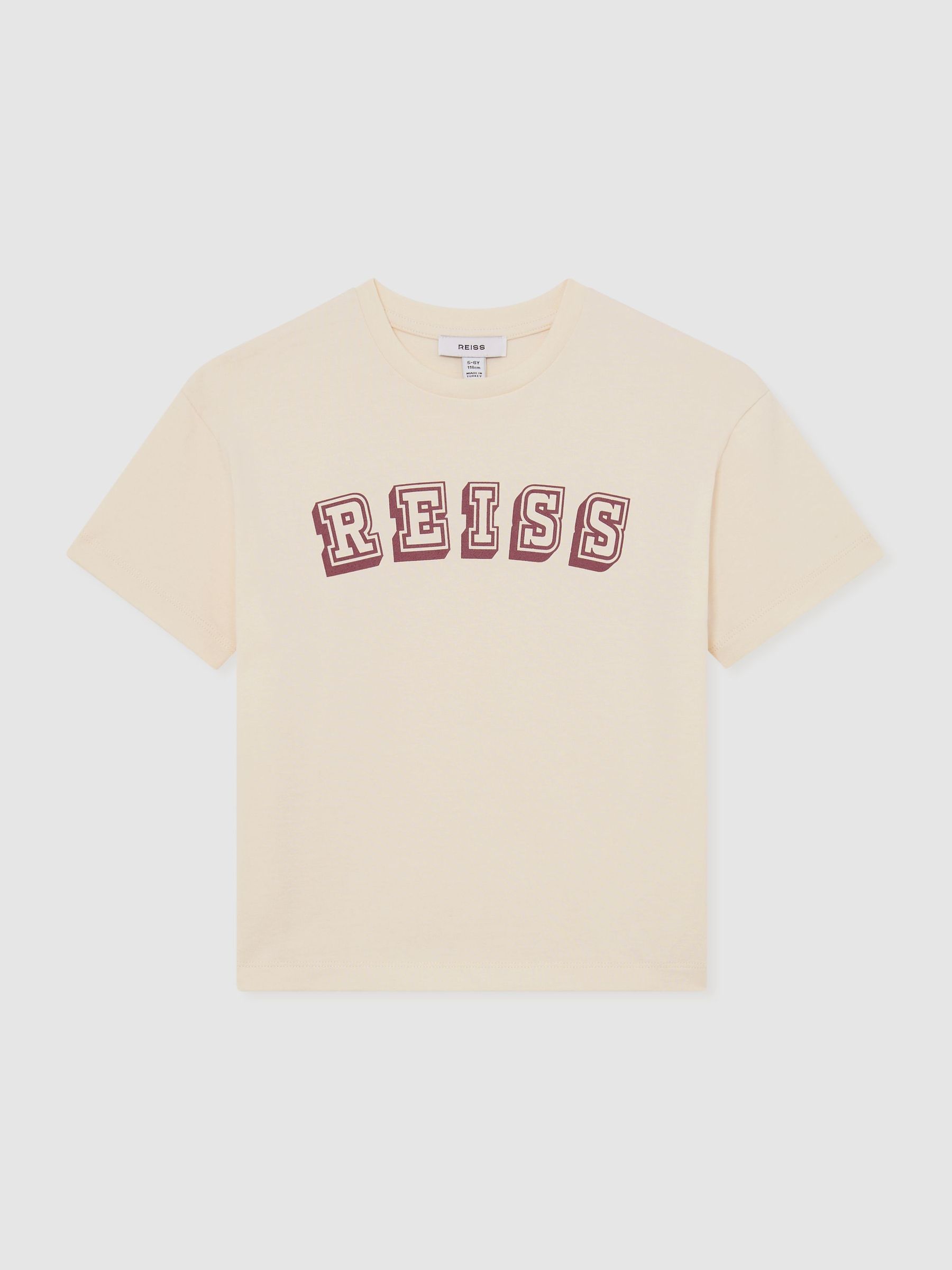 T-Shirts in Off White/Brick (G58204) | £22