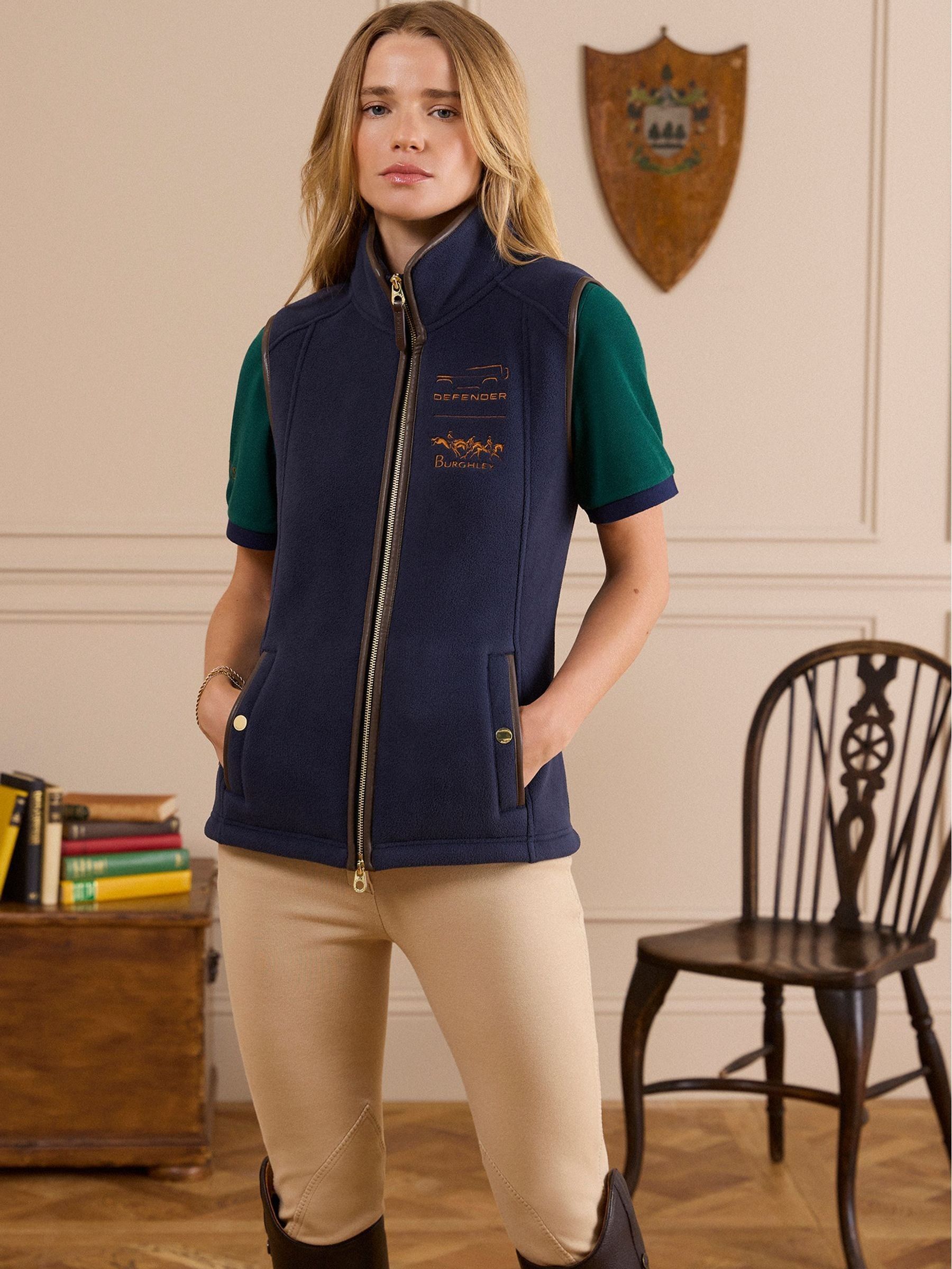Navy - Heritage Fleece Gilet
