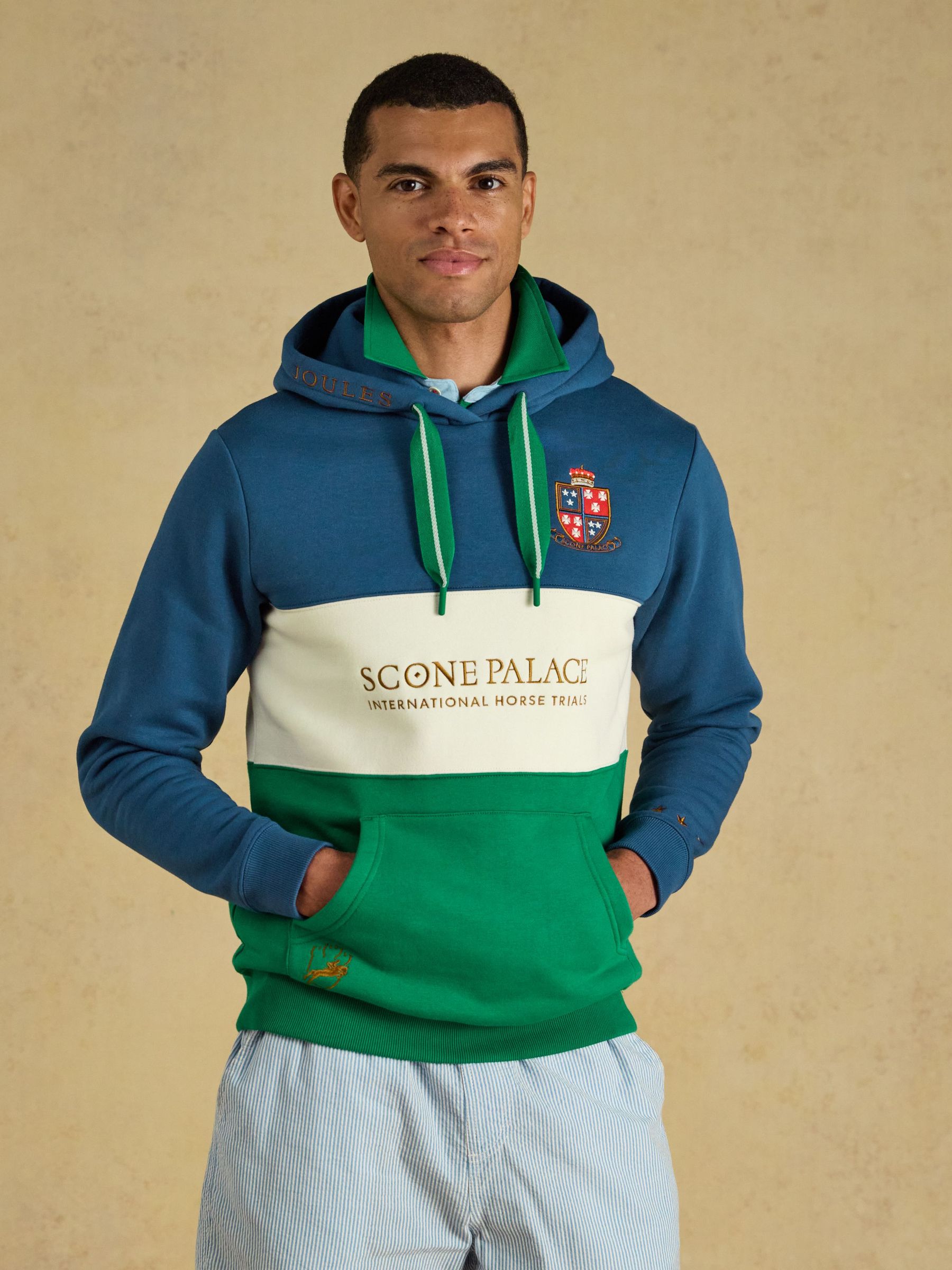 Blue/Green - Regular Unisex Hoodie