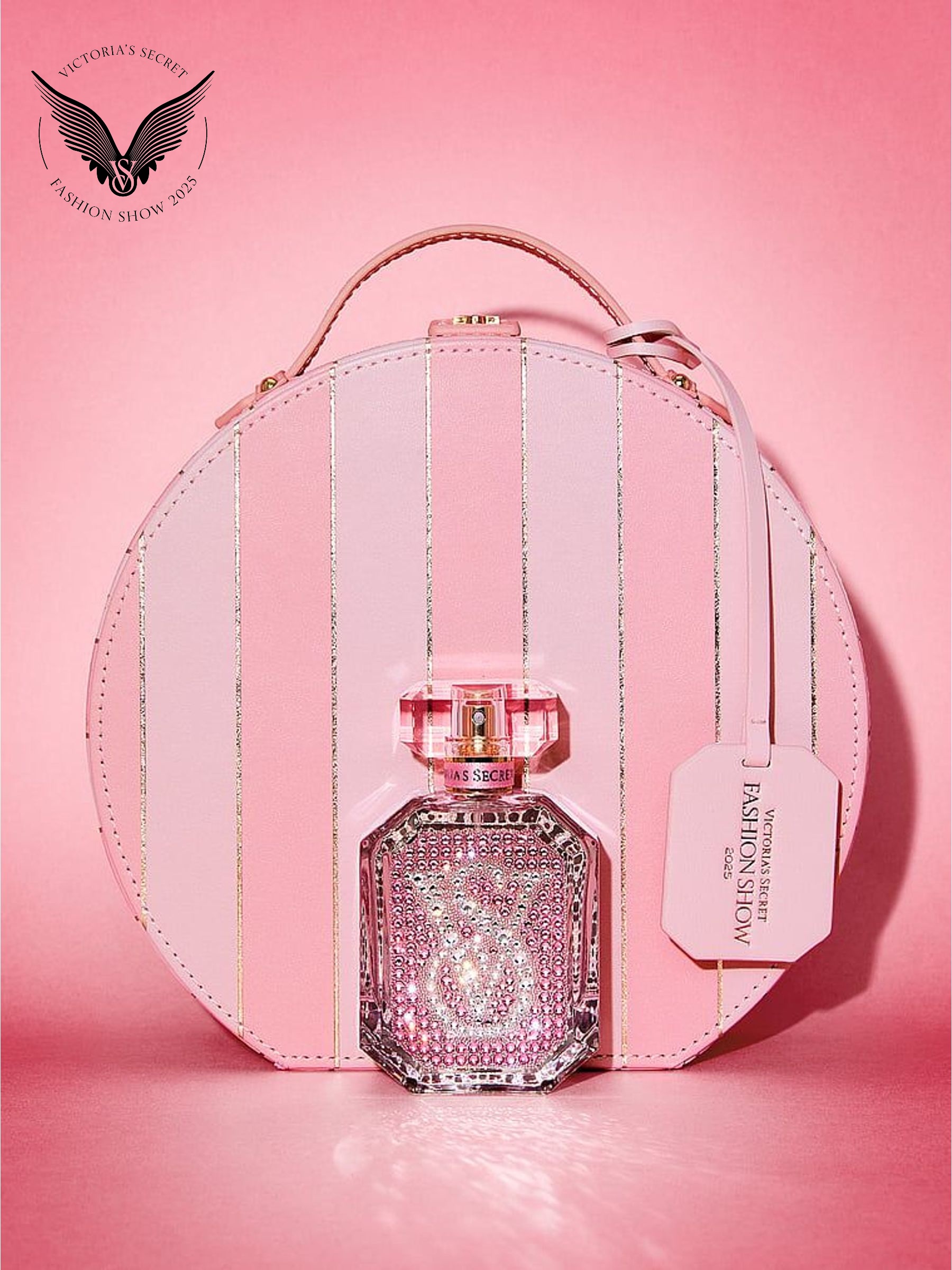 Bombshell Runway Swarovski Crystal Encrusted Perfume (G62195) | £250