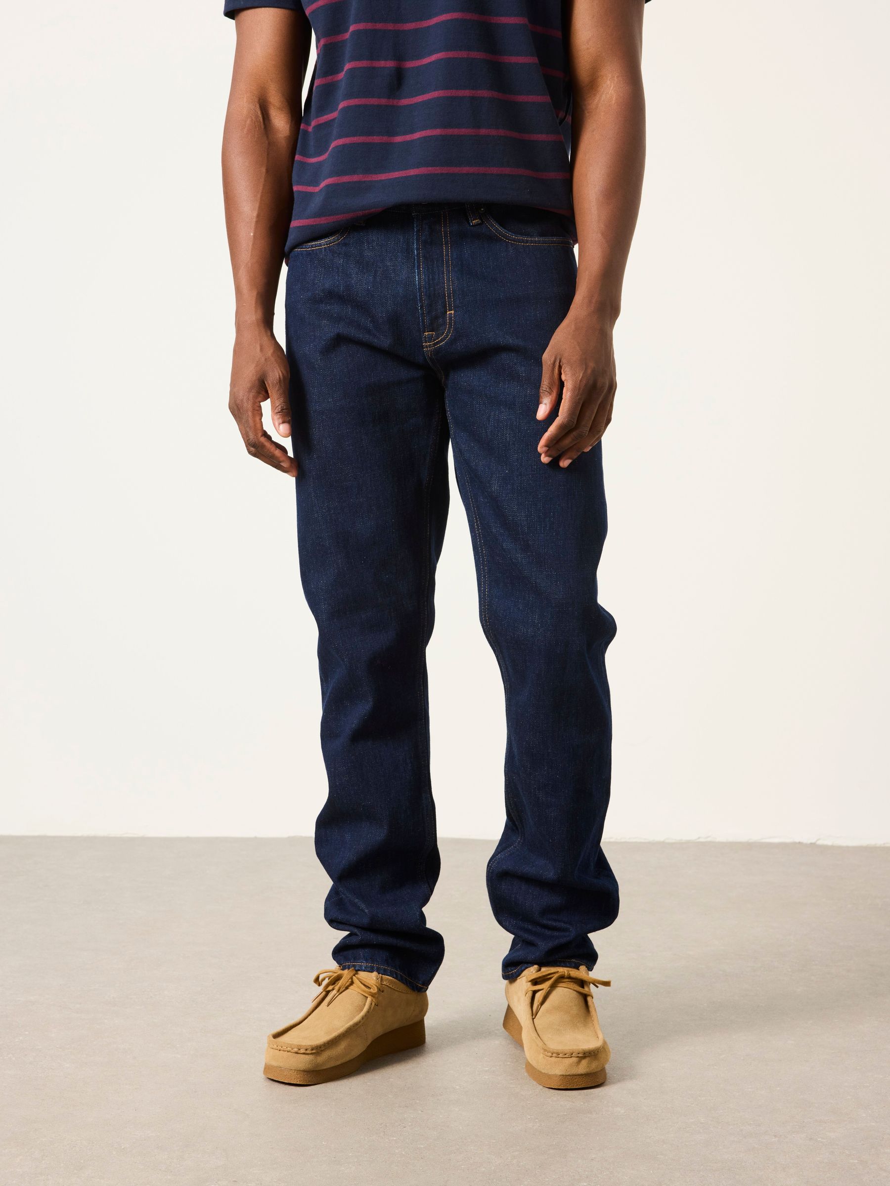 Dark Navy - Straight Fit Straight Fit Selvedge Jeans