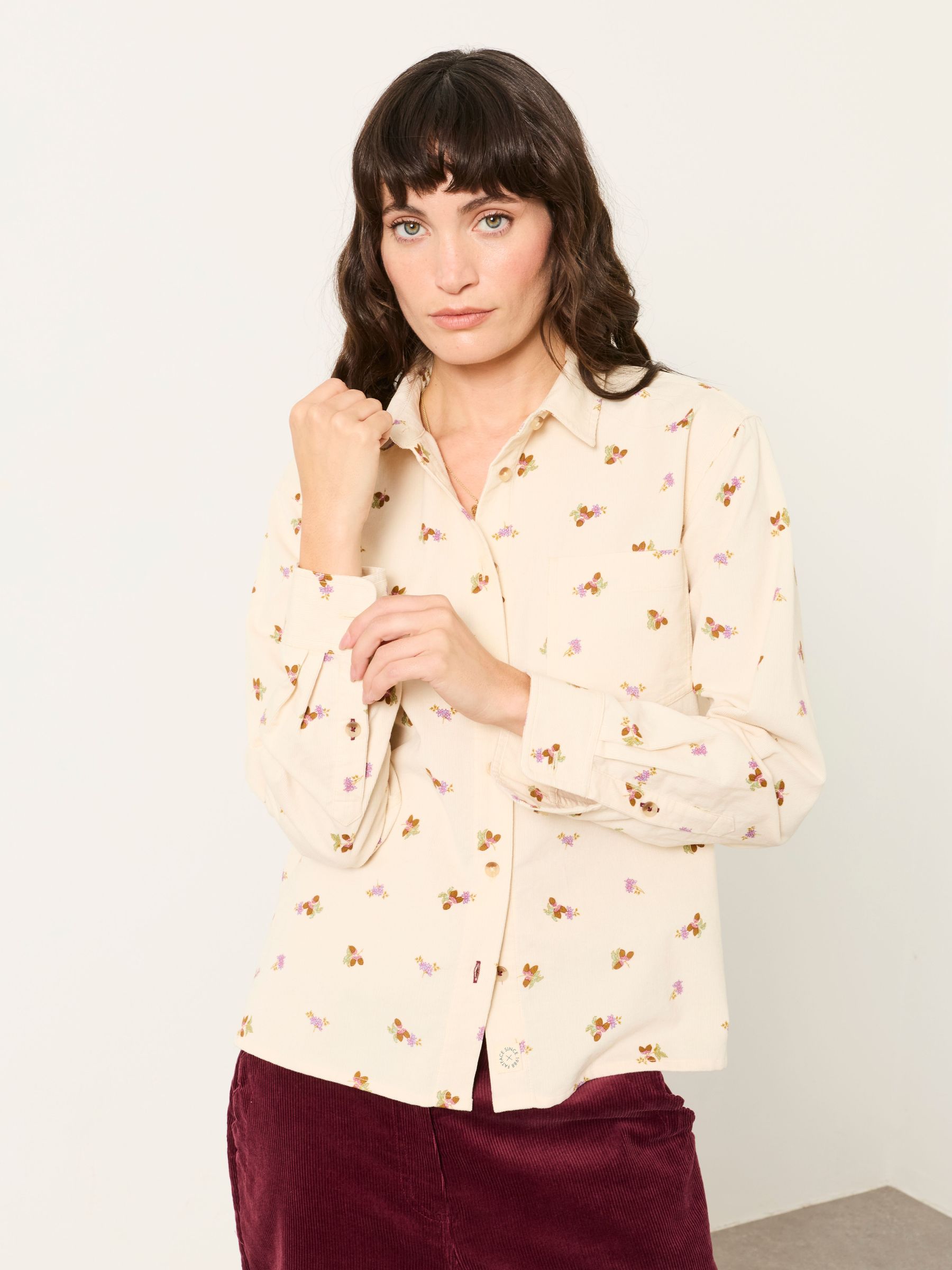 Ivory Acorn Cord - Shirt