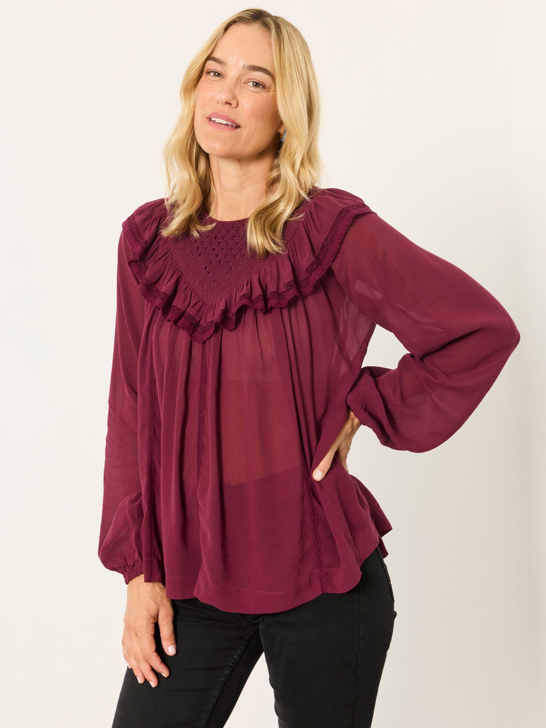 Dark Purple - Blouse