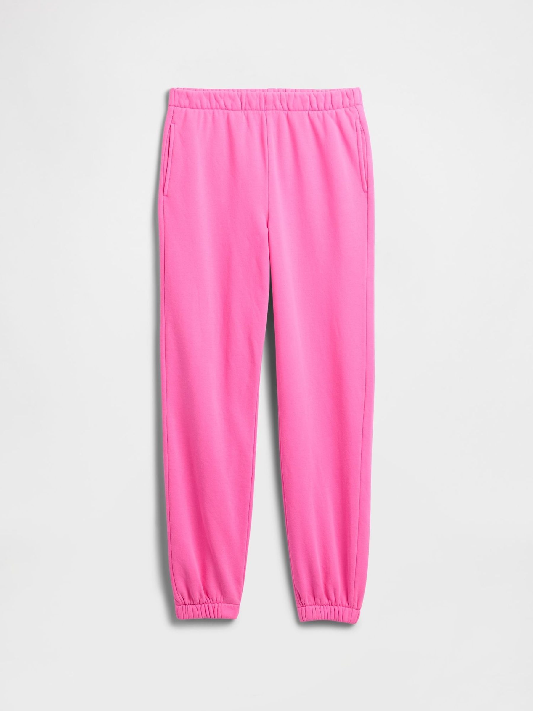 Pink - Relaxed Fleece Joggers (4-13yrs)