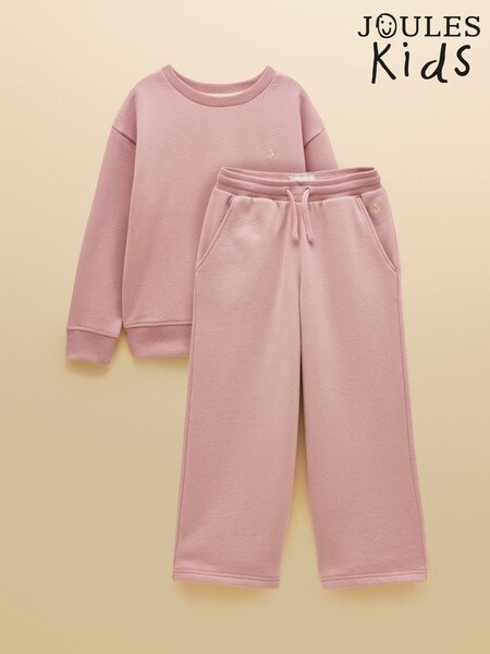 Pink - Sweatshirt And Jogger Set