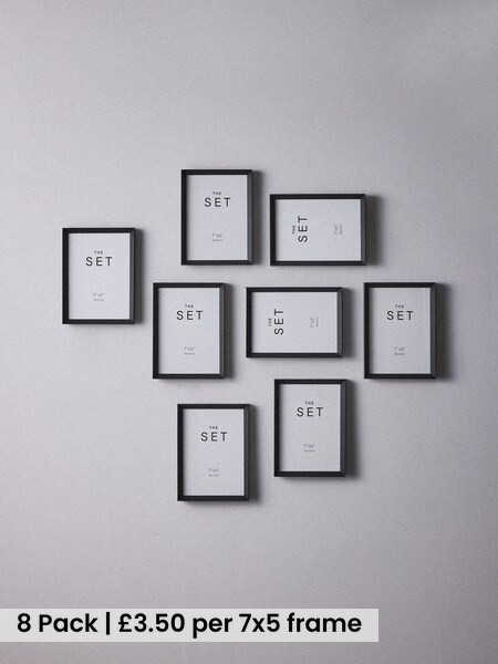 The Set 8 Pack 7x5 Frames
