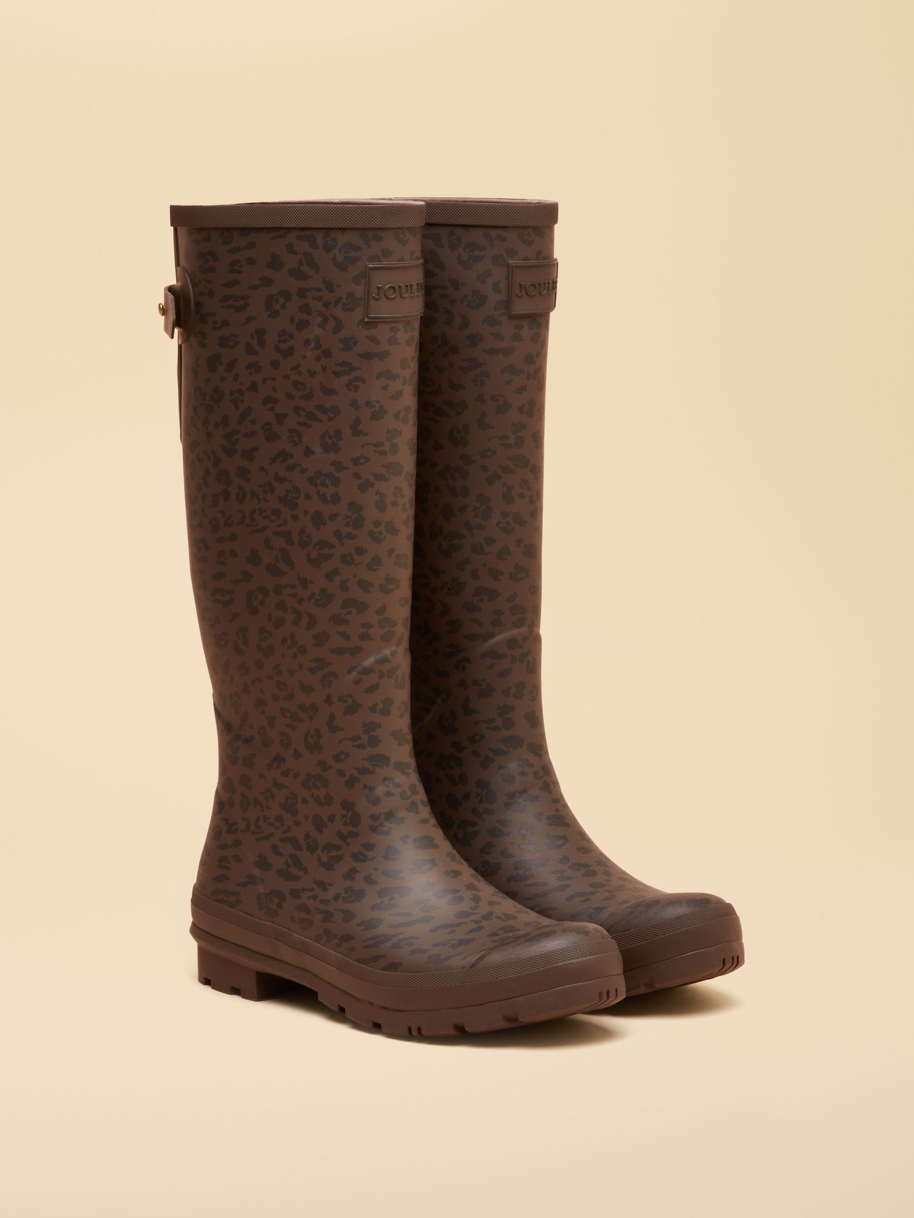 Leopard - Adjustable Tall Wellies