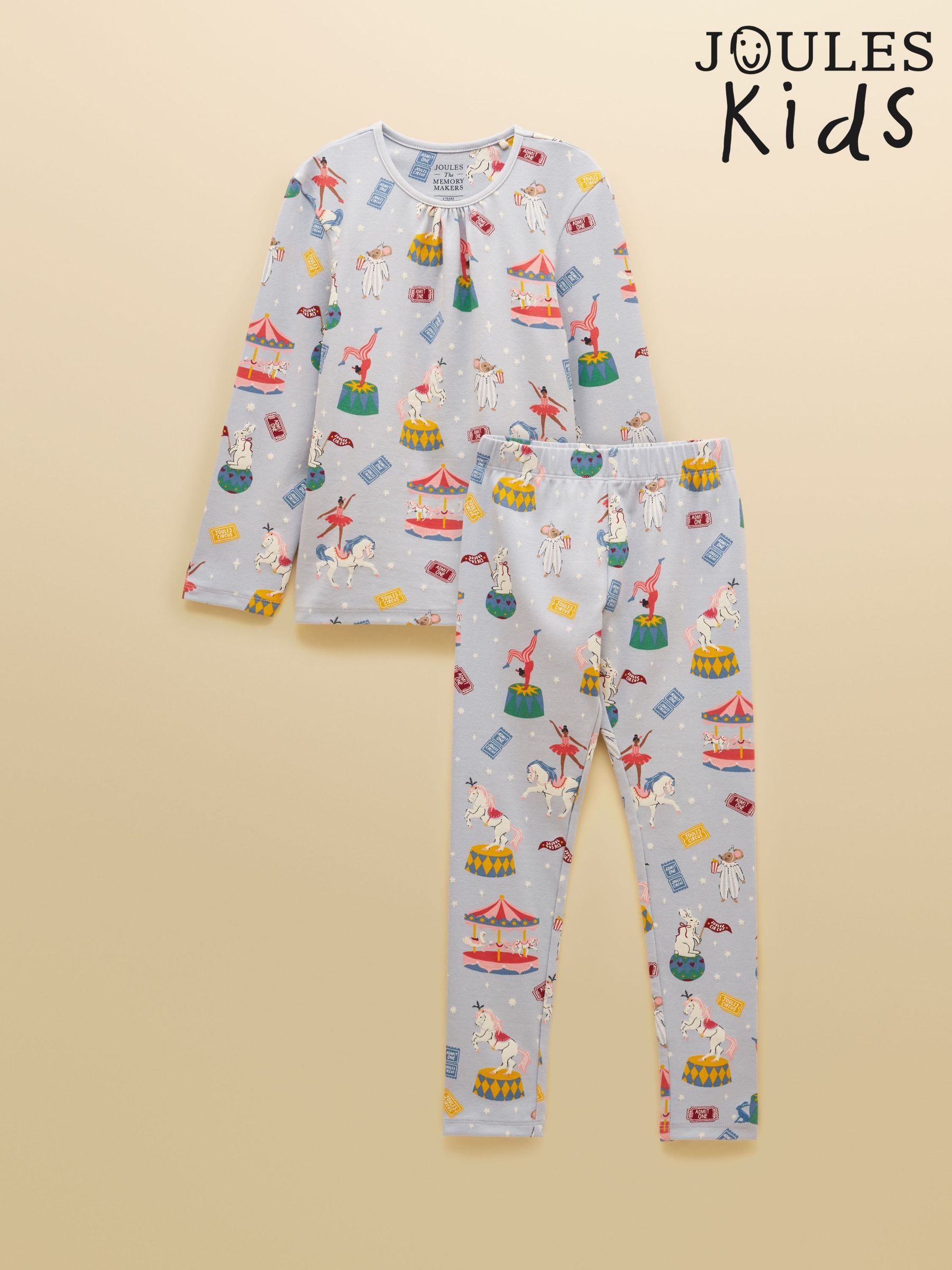 Blue - Long Sleeve Pyjama Set