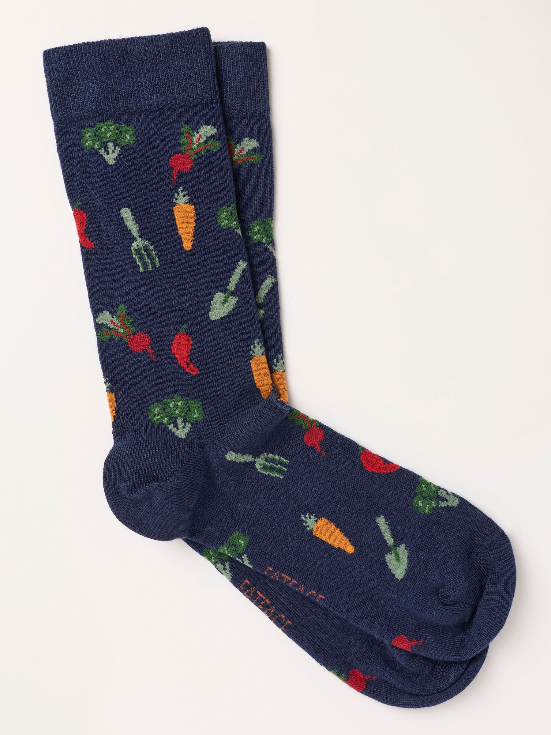 Navy - Regular Vegetable Socks
