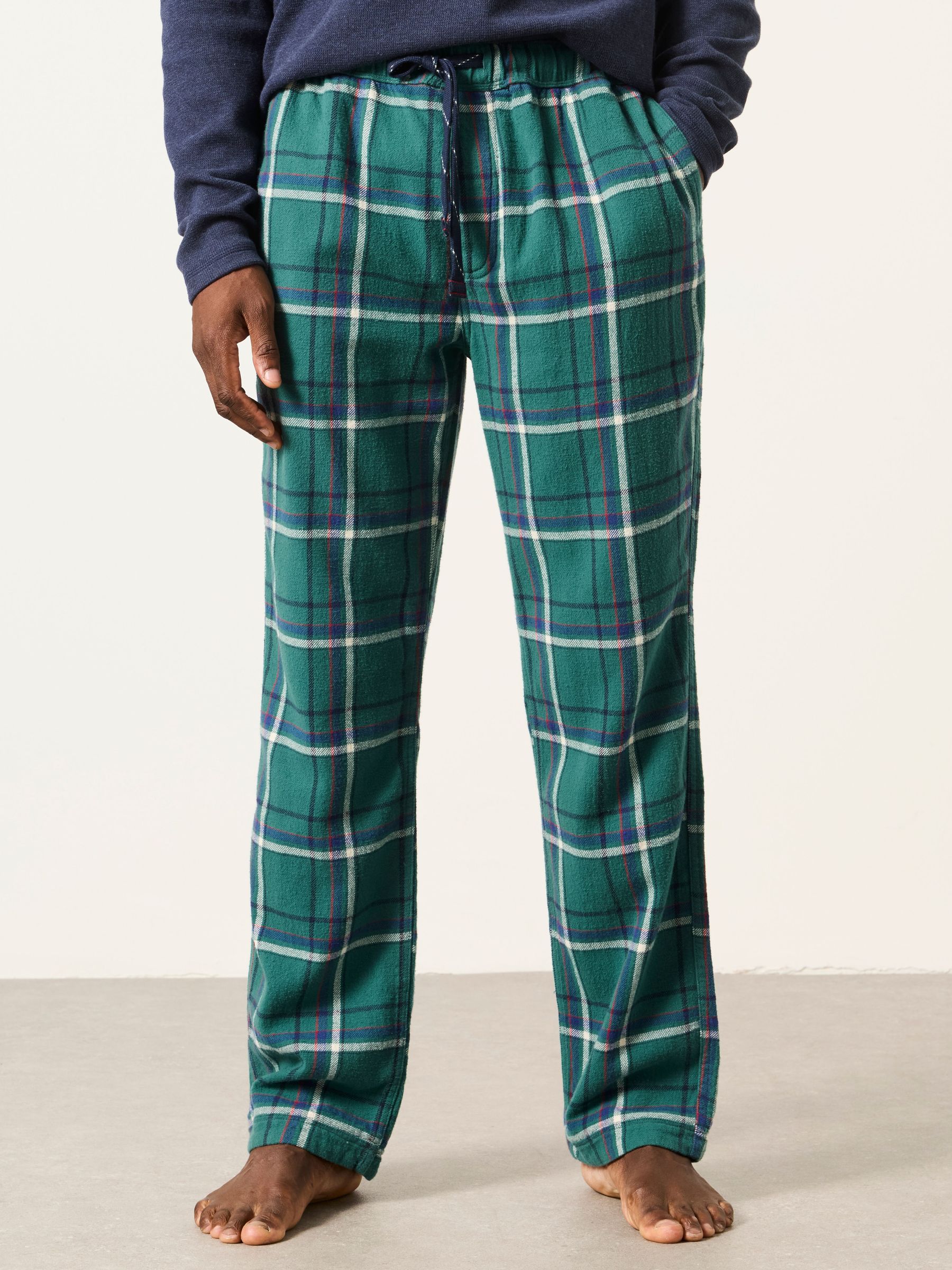 Green - Regular Norton Check Pyjama Bottom