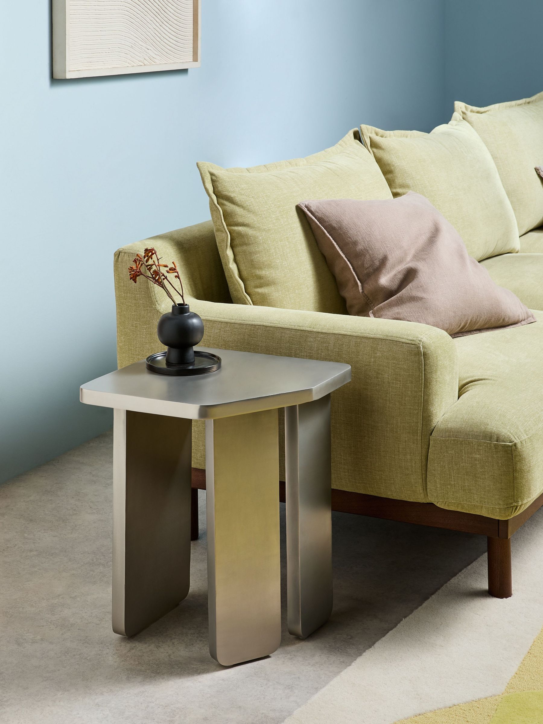 Kiara Side Table in Metal (G91923) | £249