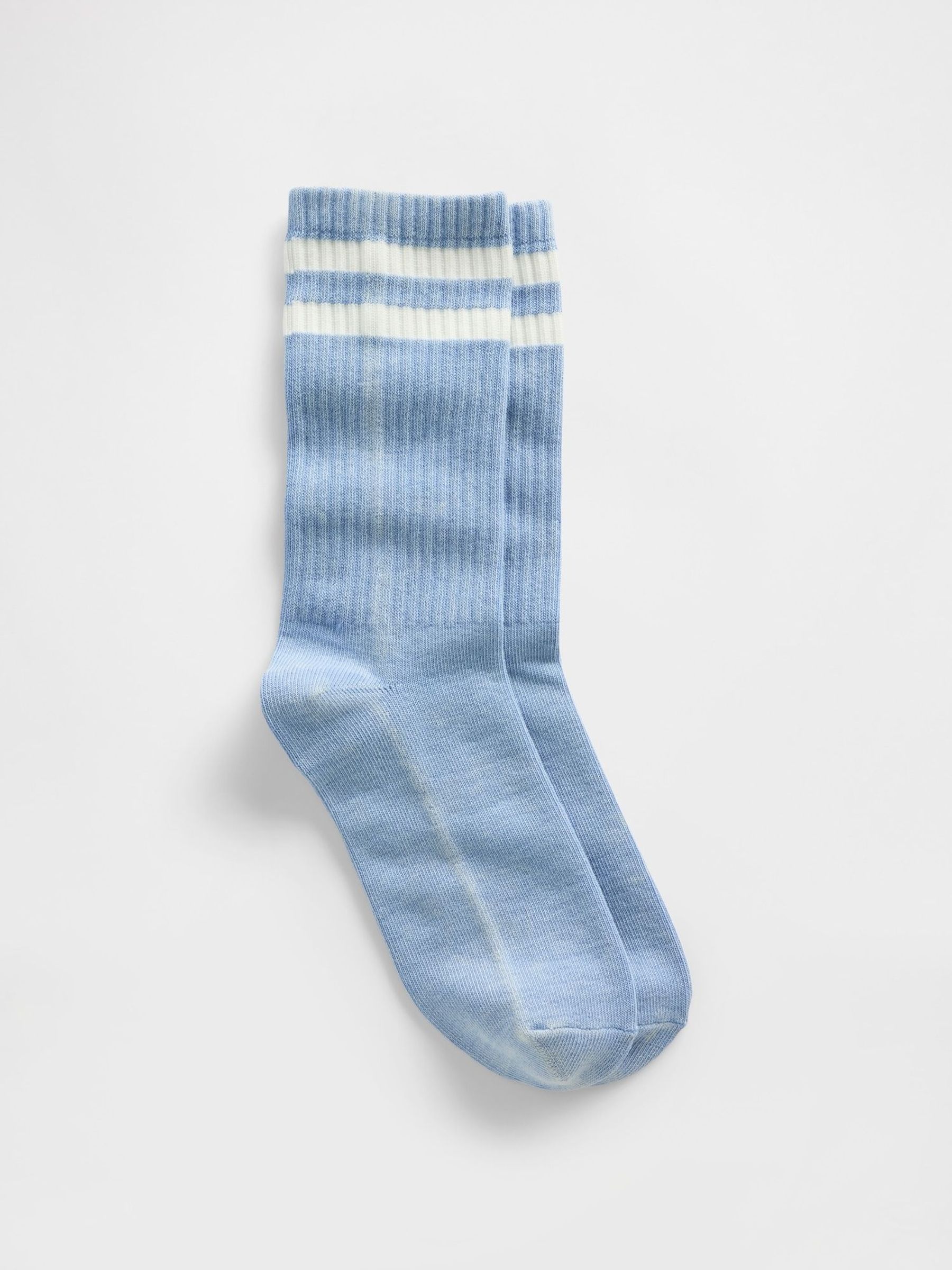 Blue - Regular Varsity Crew Socks