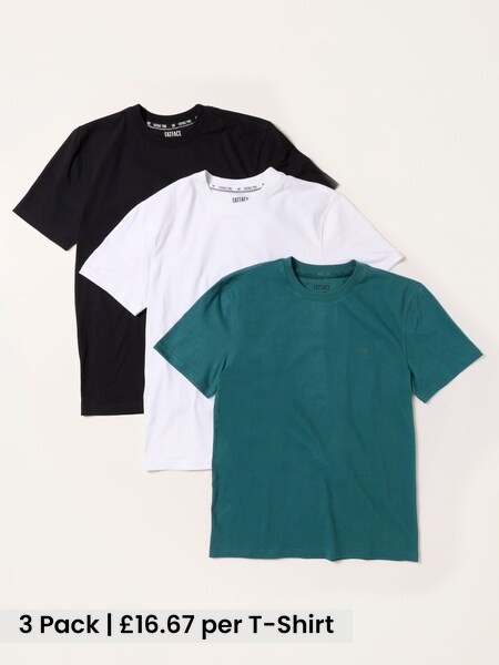 Teal Blue - Regular Short Sleeve T-shirt