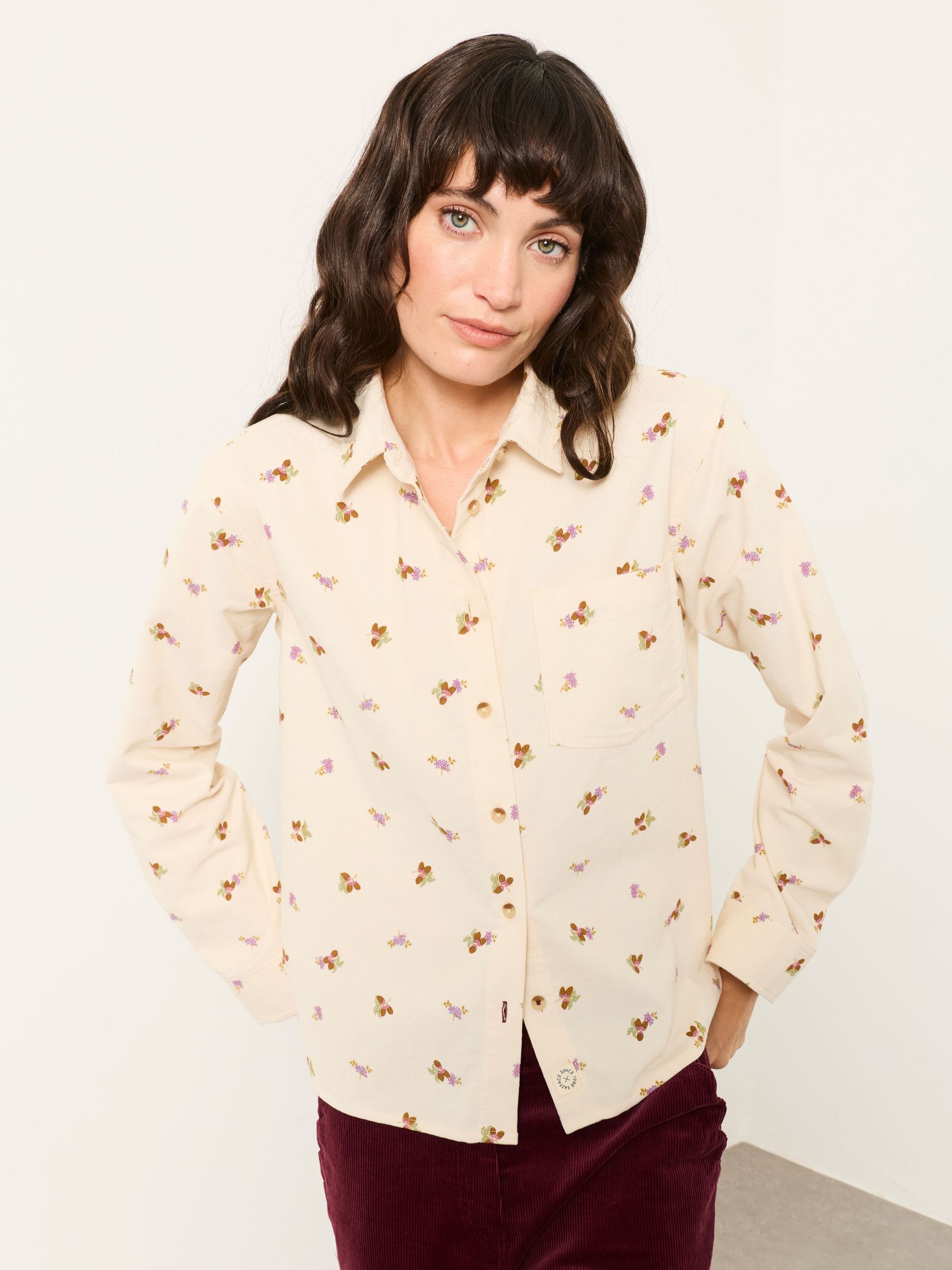 Ivory Acorn Cord - Shirt