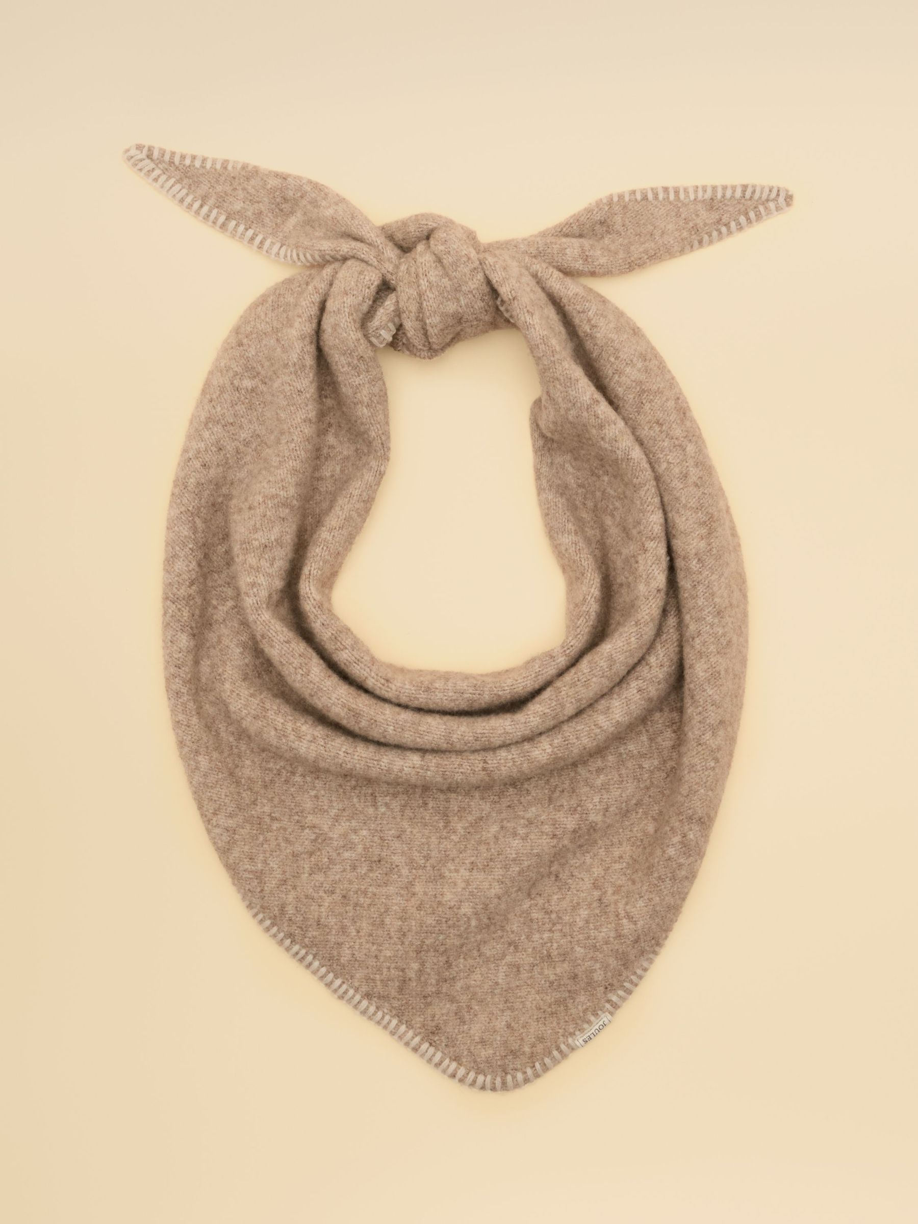 Oatmeal - Triangle Scarf