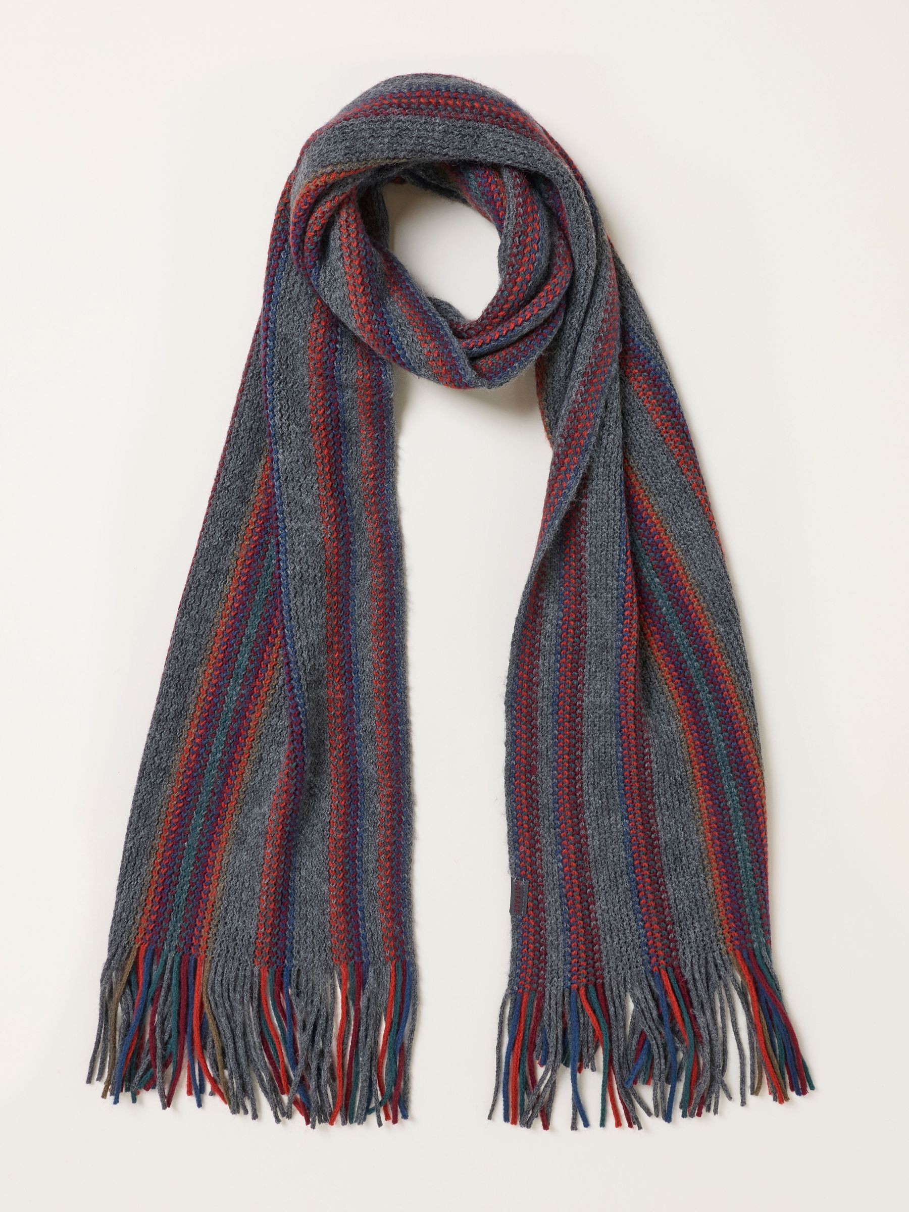 Multi - Regular Vertical Stripe Scarf