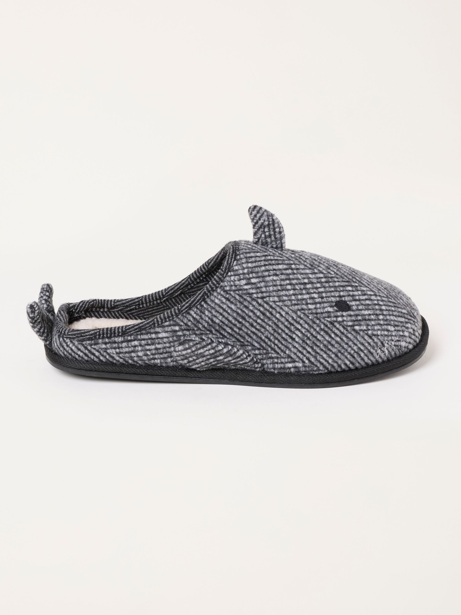 Grey Shark - Regular Mule Slipper