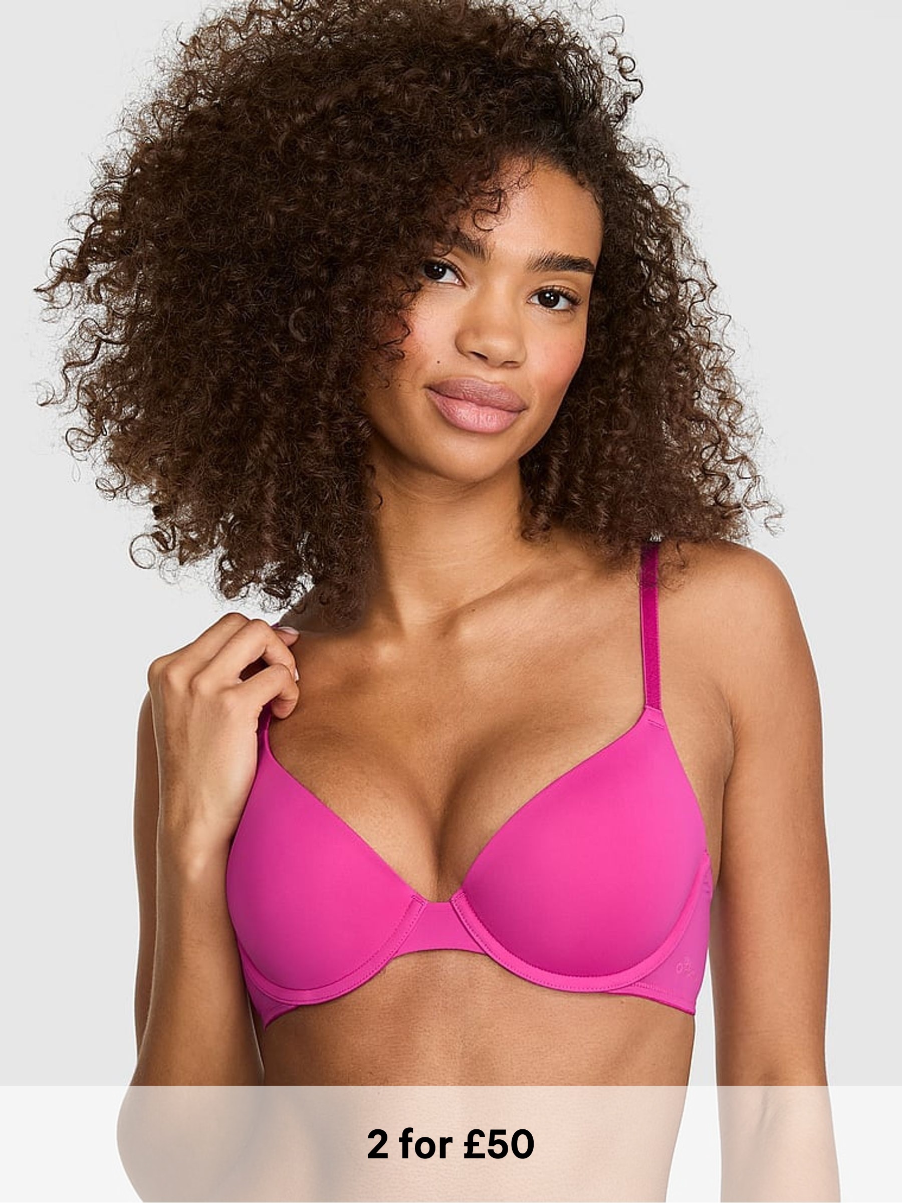 Pink Fire - Push Up Bra