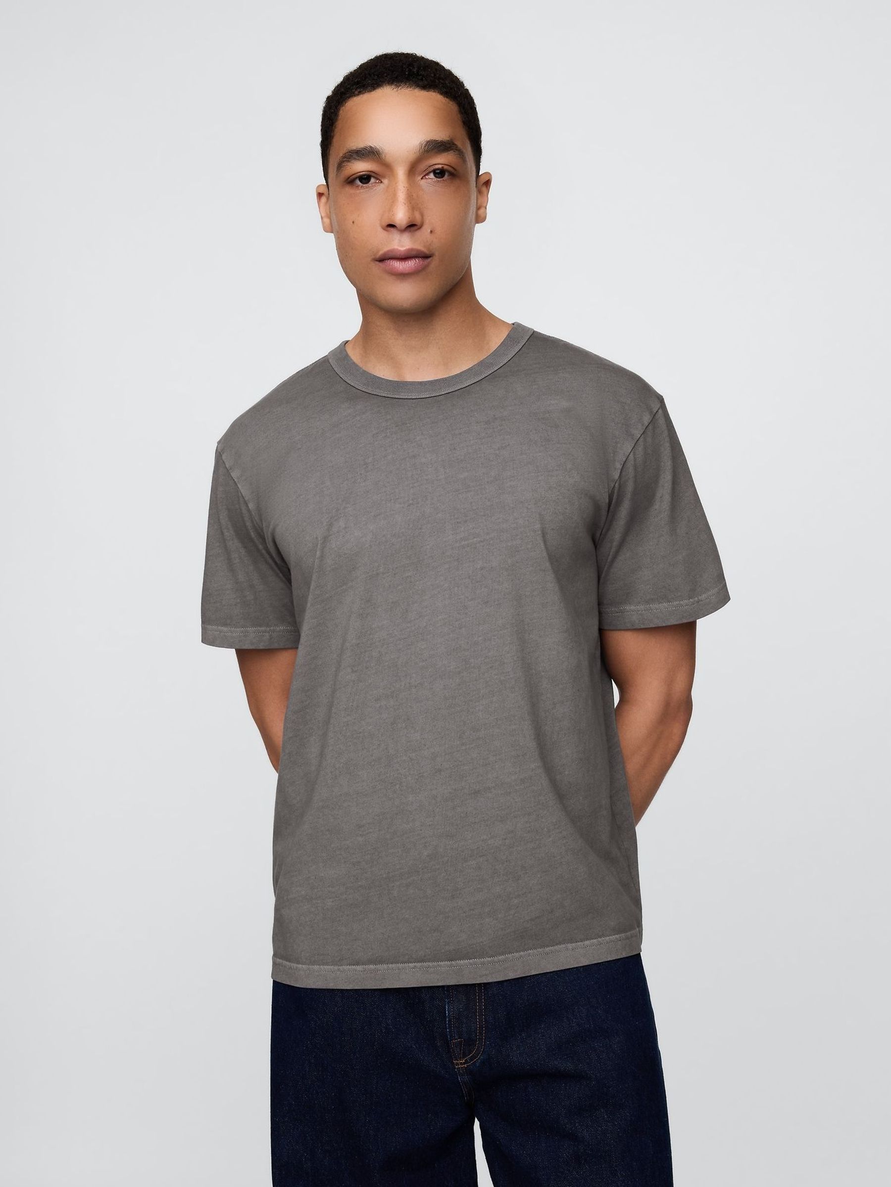 Grey Original Short Sleeve T-Shirt (H11957) | £18