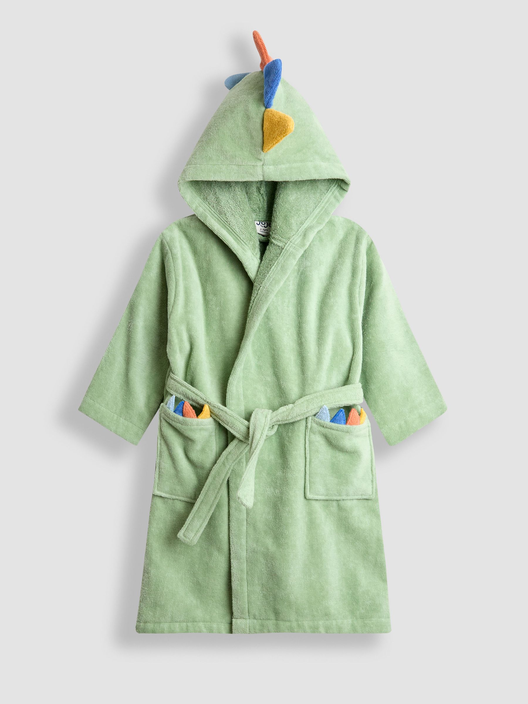 Green Character Towelling Bath Robe (H12674) | £28