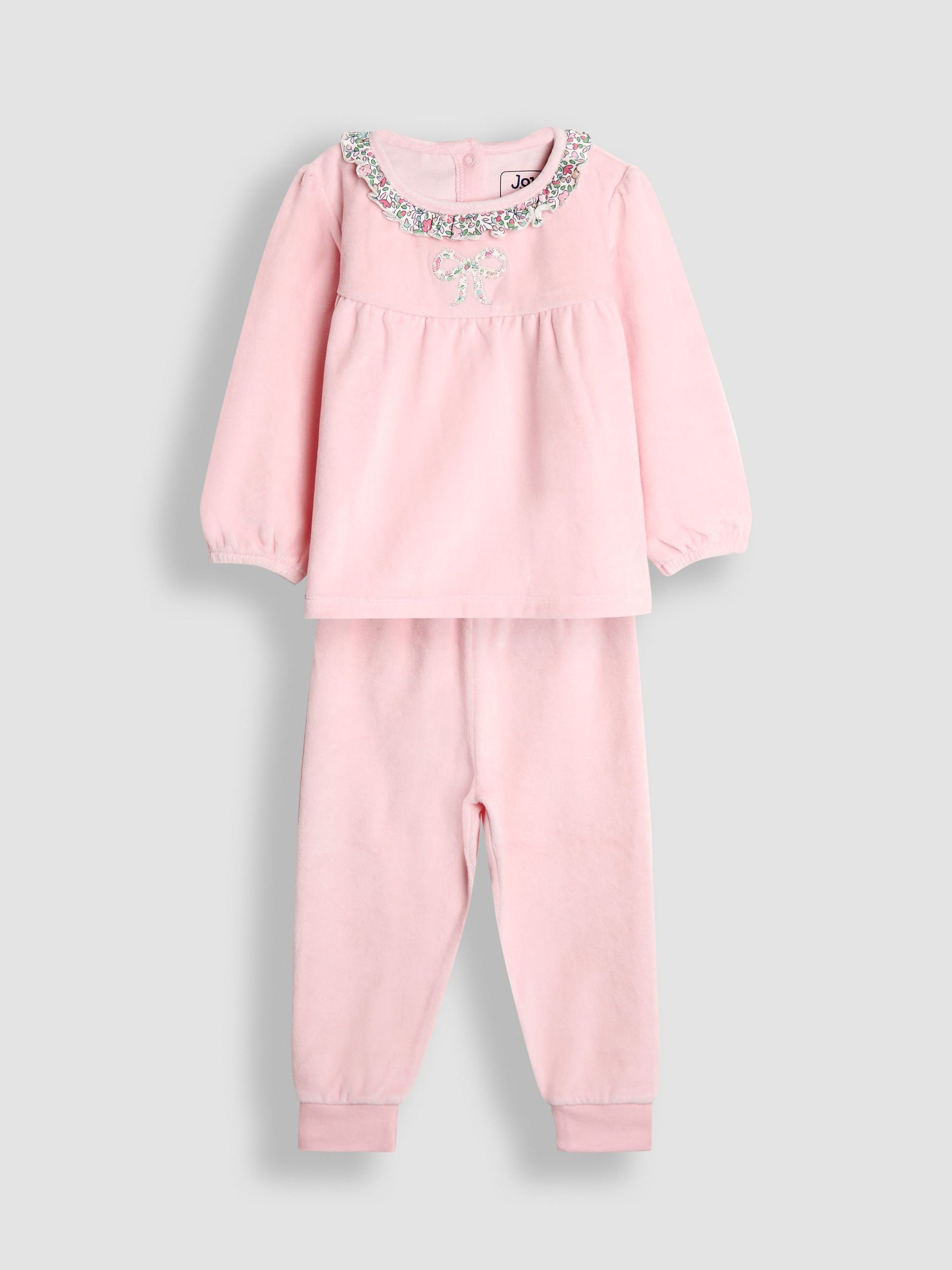 Pink Bow Character Appliqué Jersey Pyjamas (H13704) | £22
