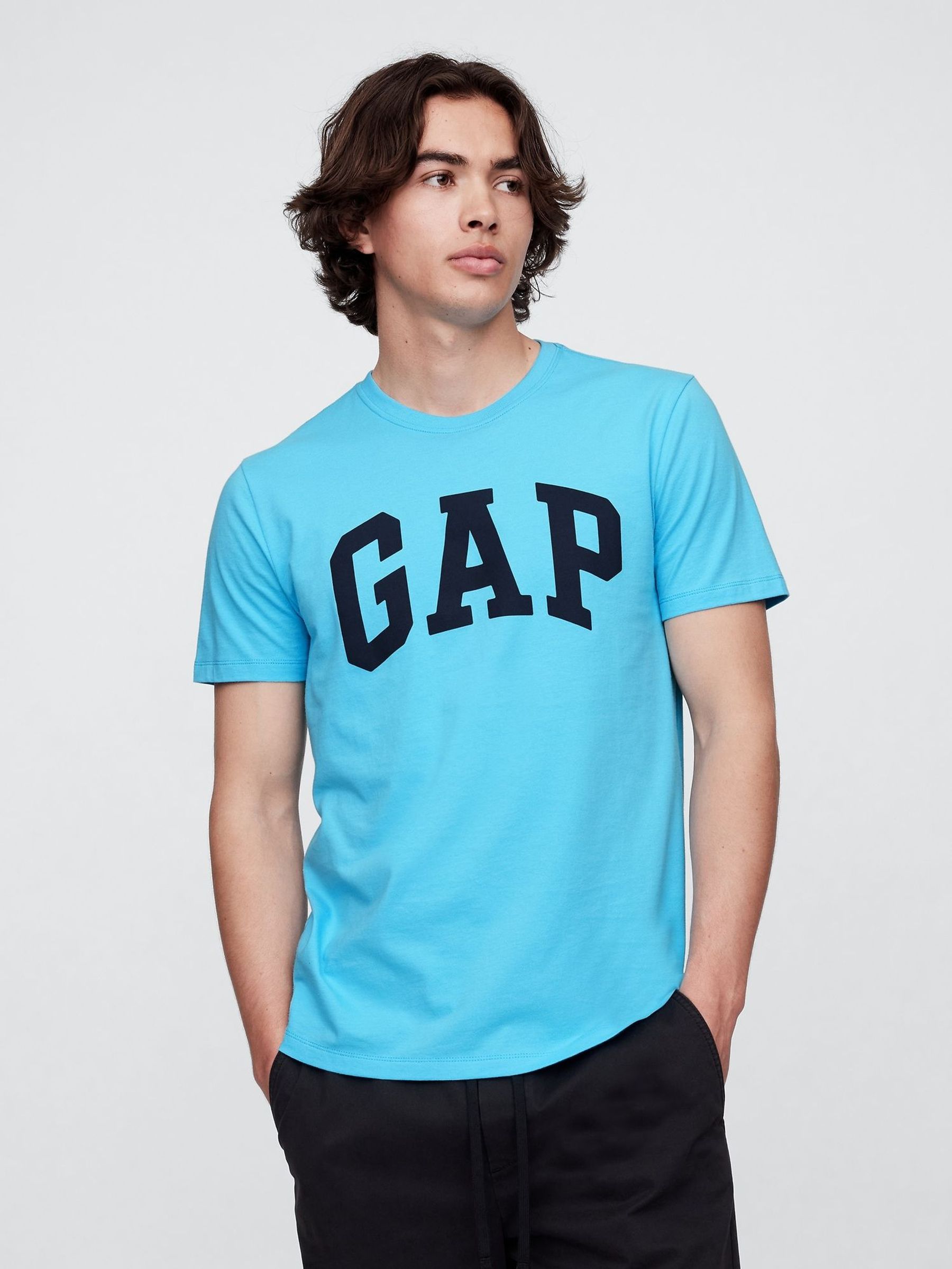 Blue Everyday Soft Logo T-Shirt (H14011) | £14