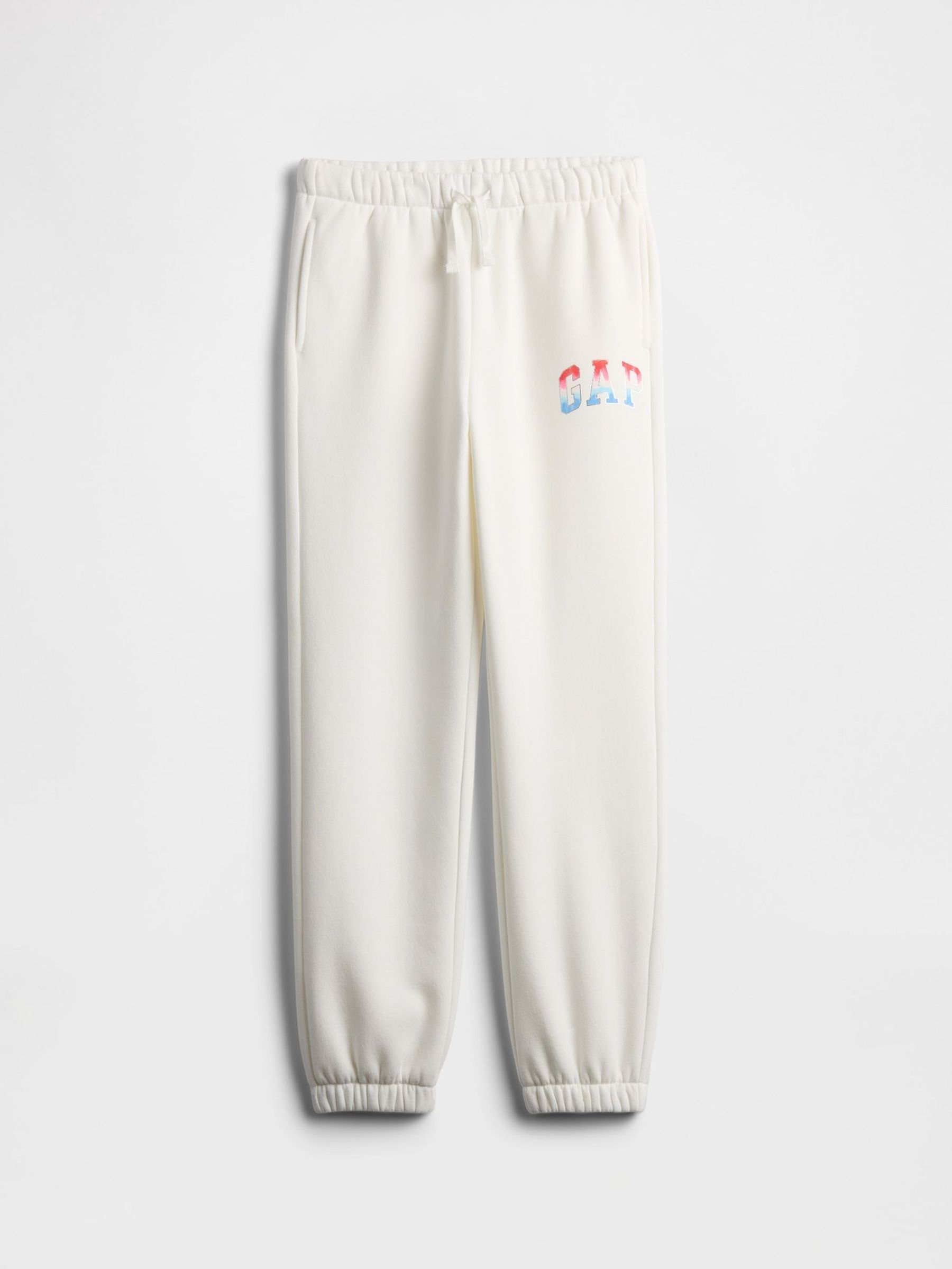 Cream Vintage Logo Joggers (4-13yrs) (H14018) | £18