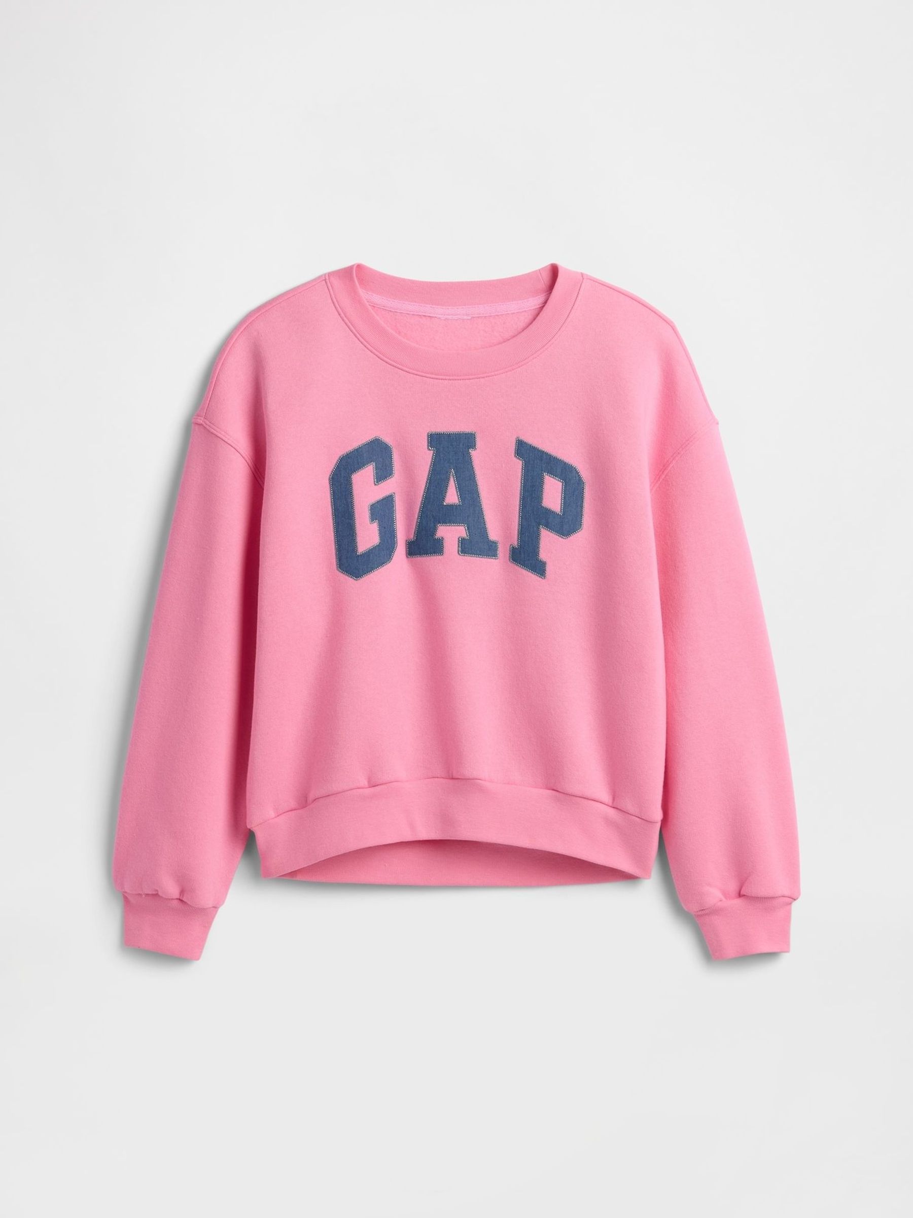 Pink Logo Fleece Lined Sweatshirt (4-13yrs) (H14020) | £20