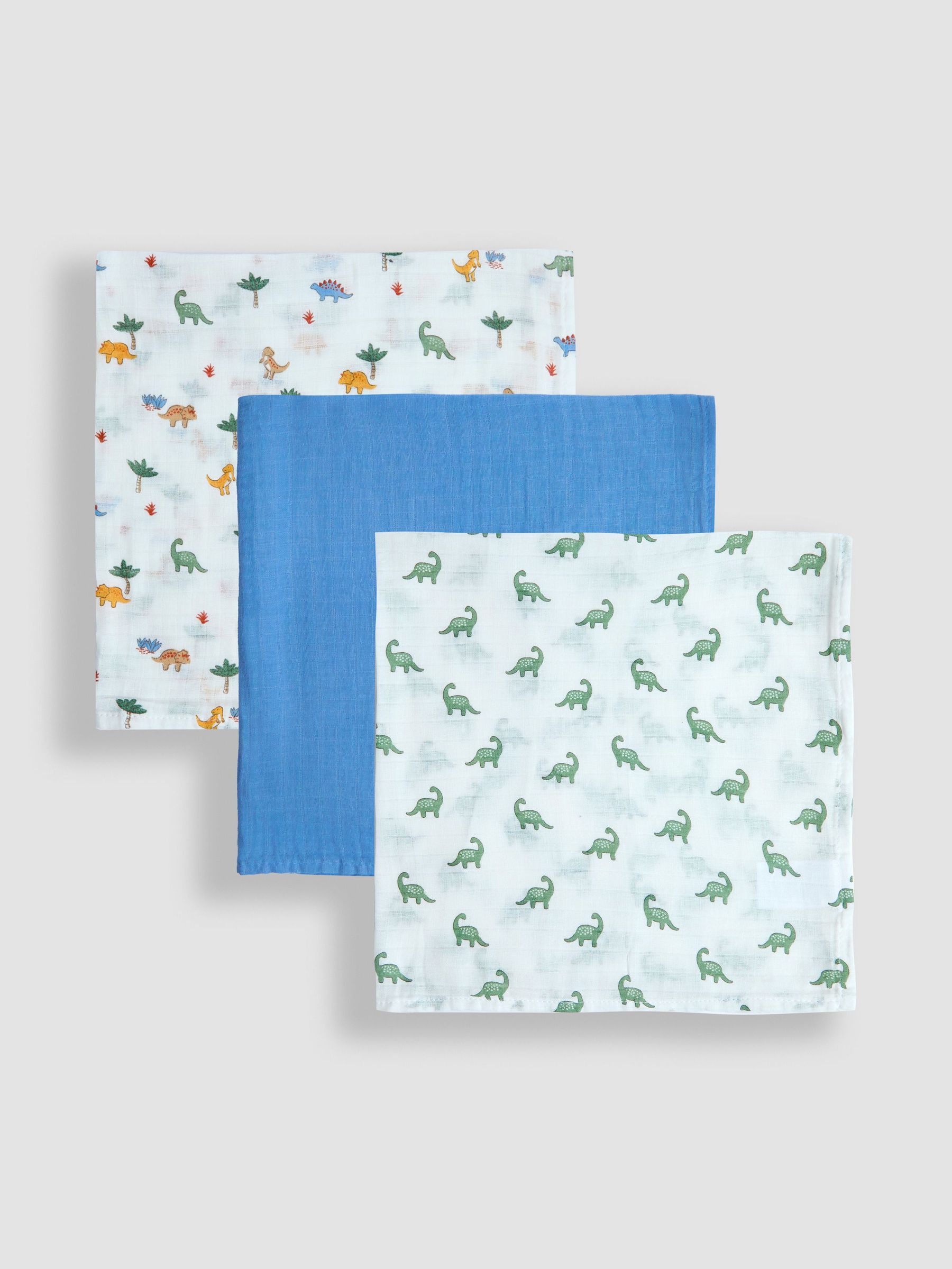 3-Pack Muslins Dino (H14570) | £11