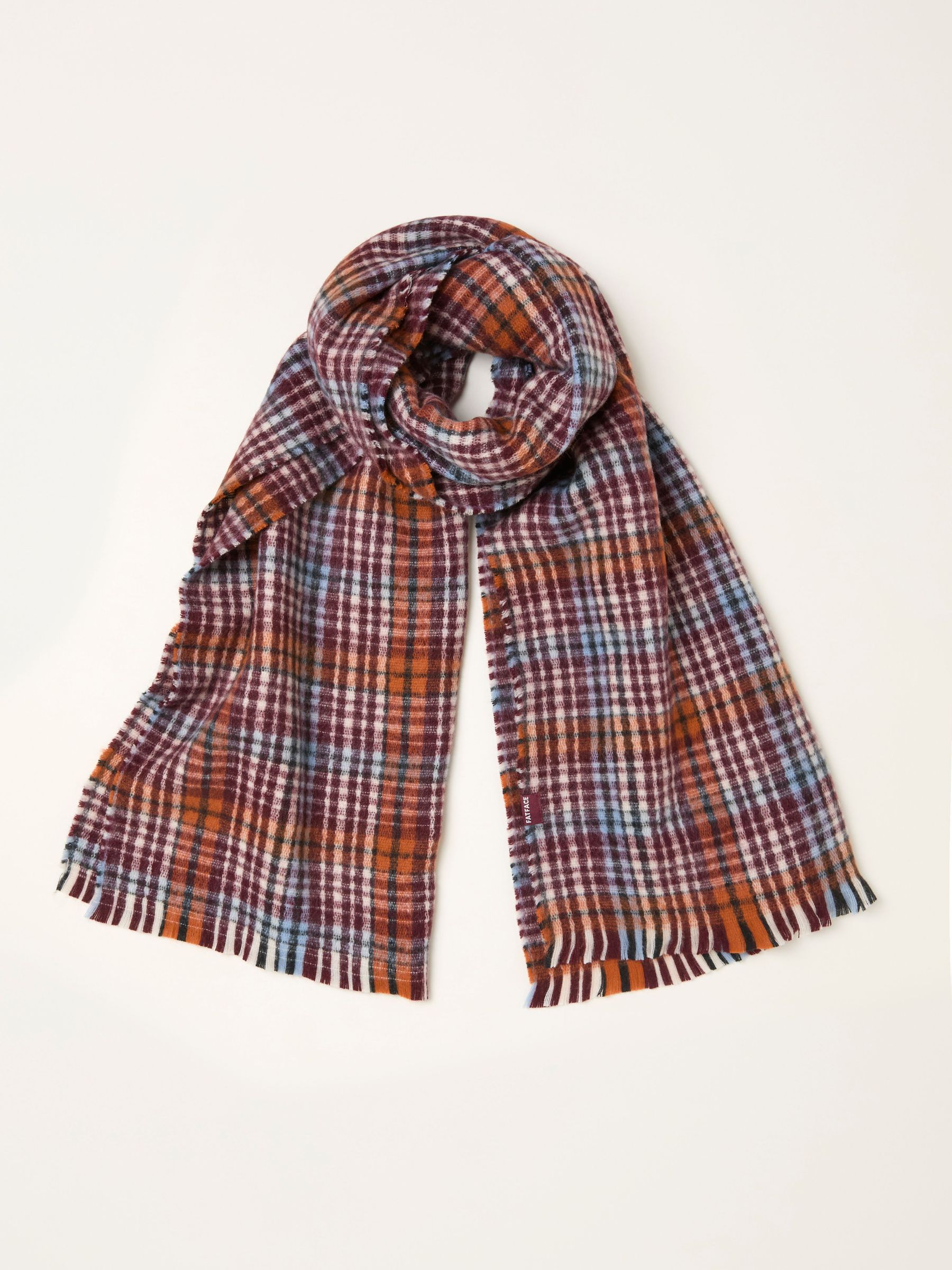 Multi Check Scarf (H15278) | £35
