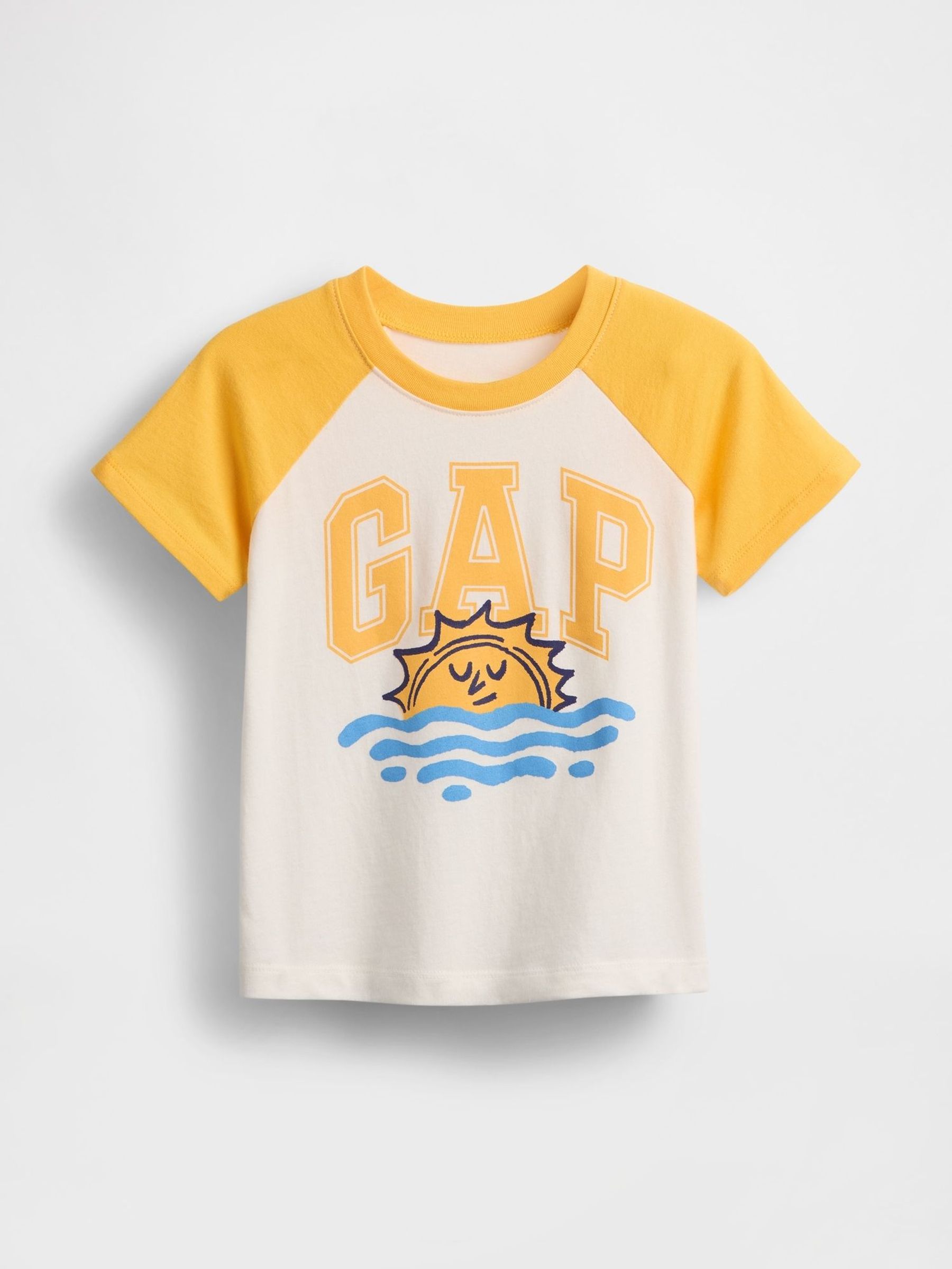 White Logo Colourblock T-Shirt (6mths-5yrs) (H17281) | £12