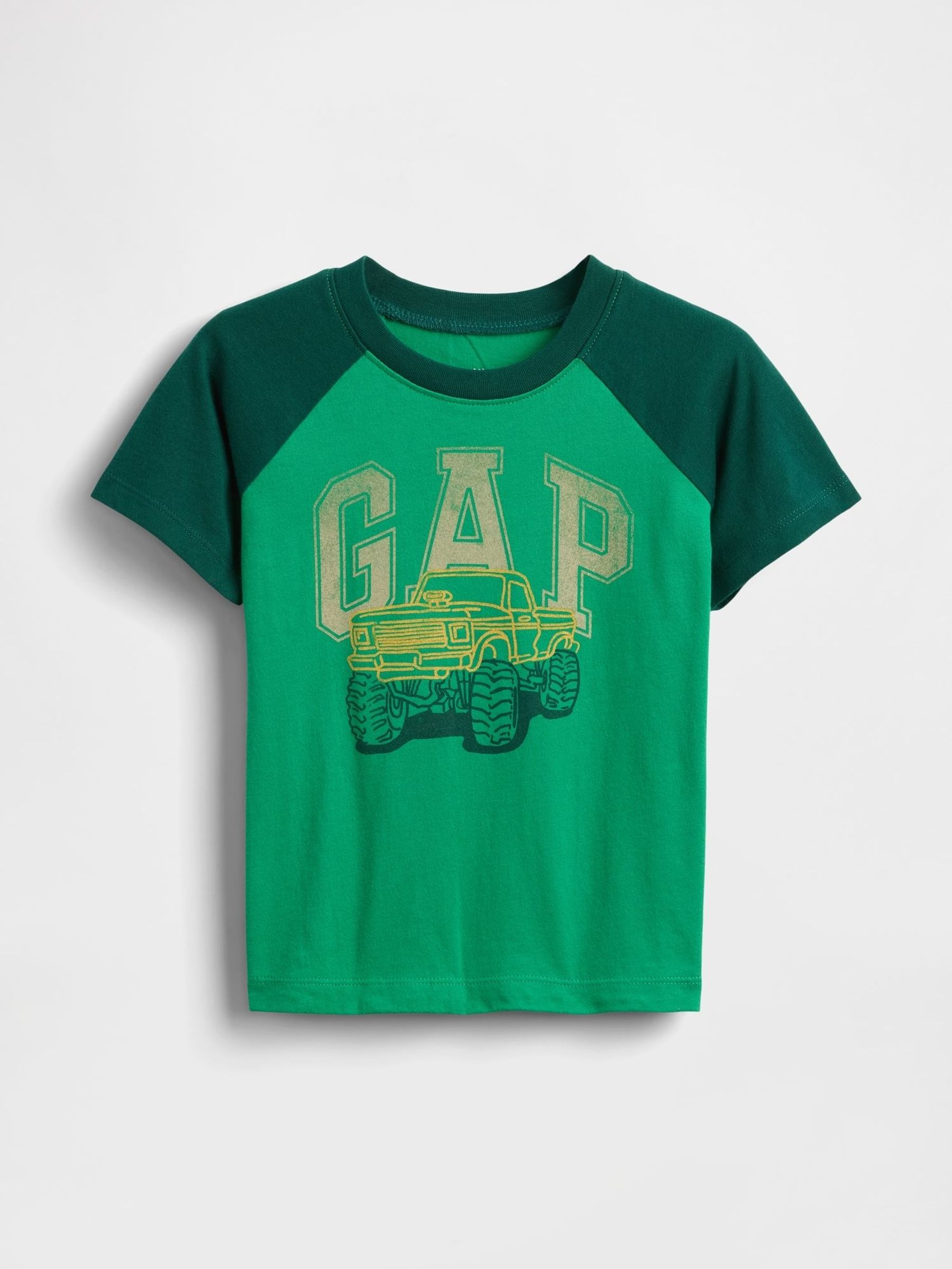 Green Logo Colourblock T-Shirt (6mths-5yrs) (H17282) | £12