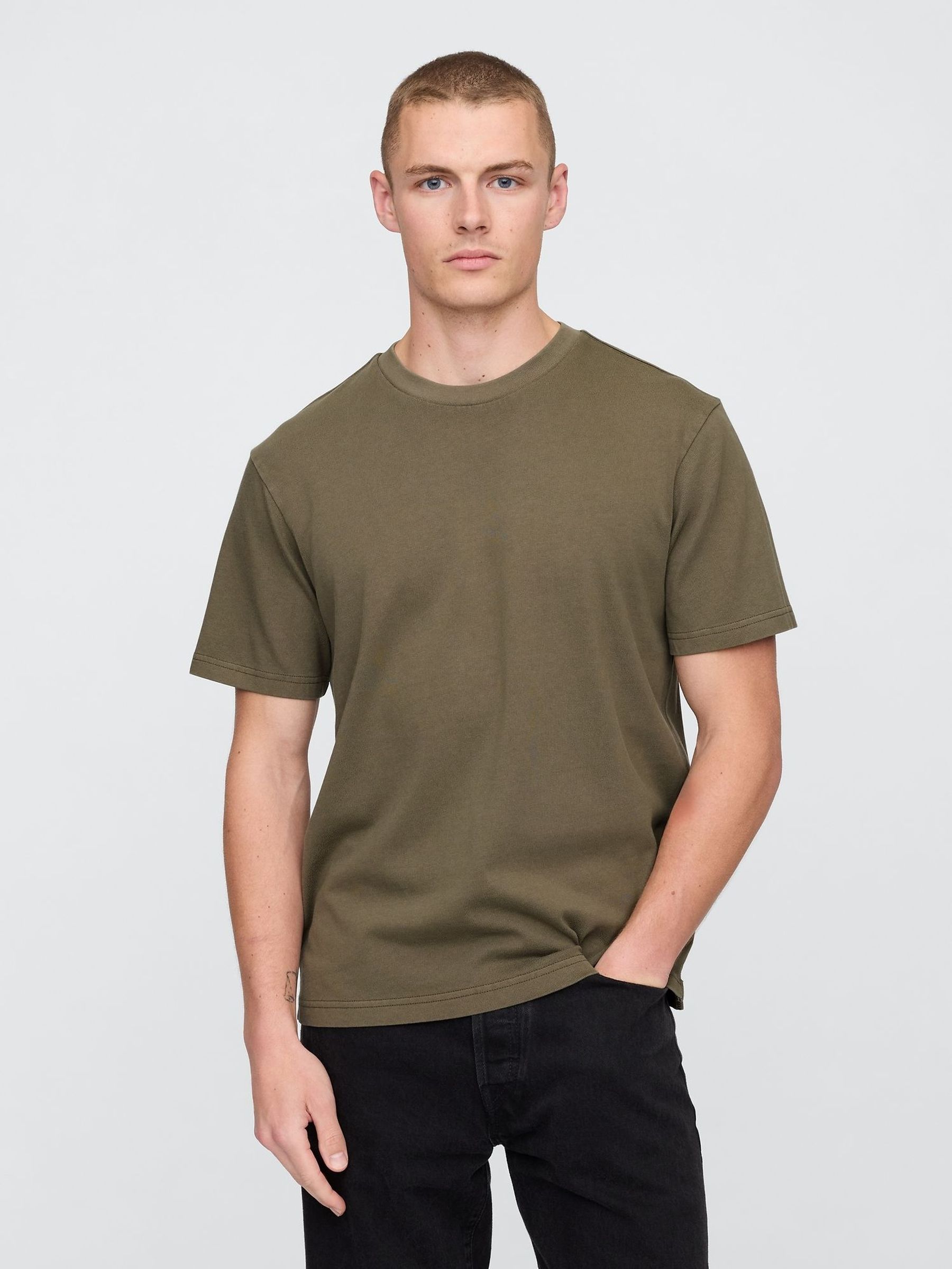 Green Heavyweight Original T-Shirt (H17746) | £30