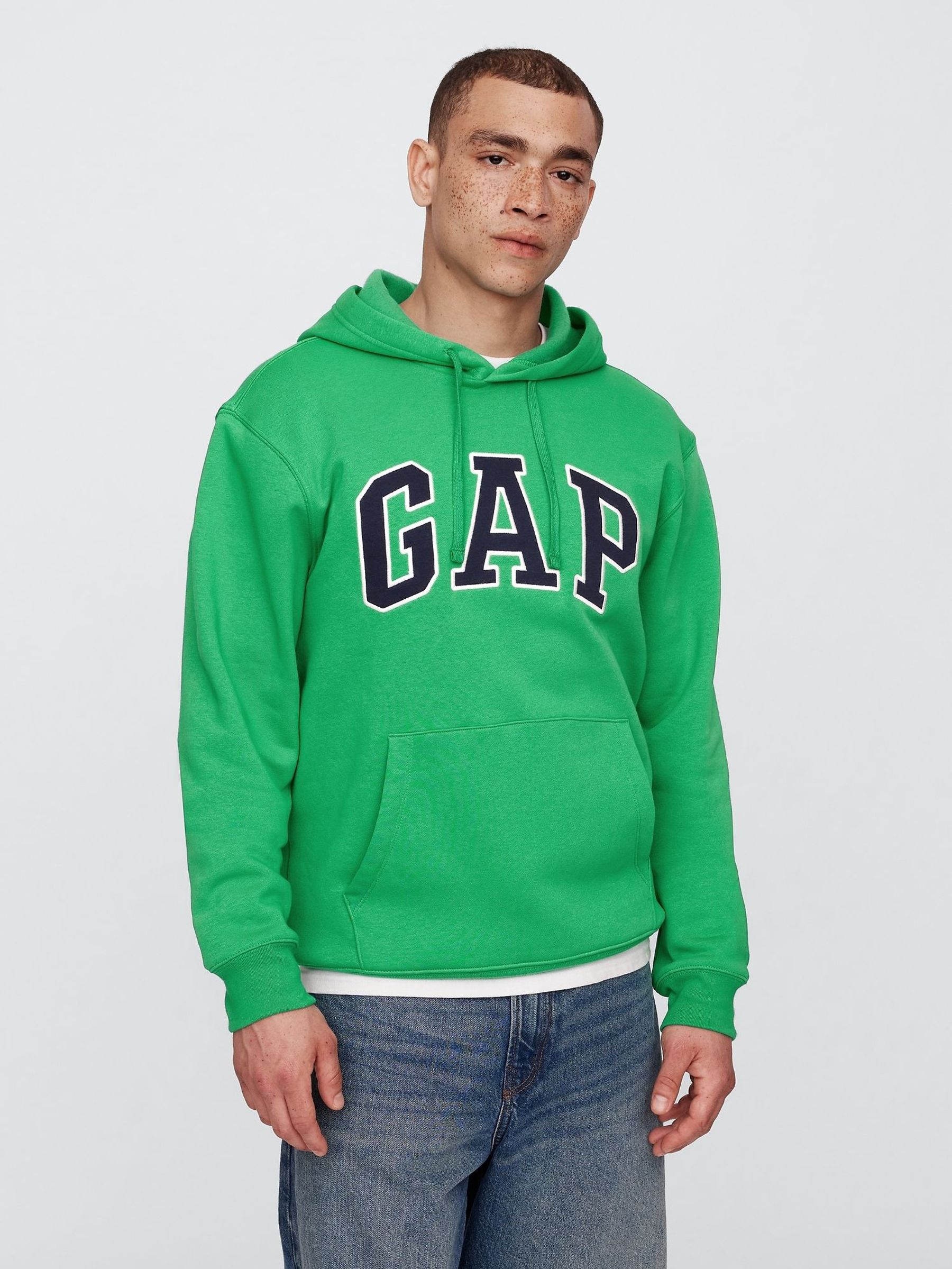 Green Logo Hoodie (H17747) | £35