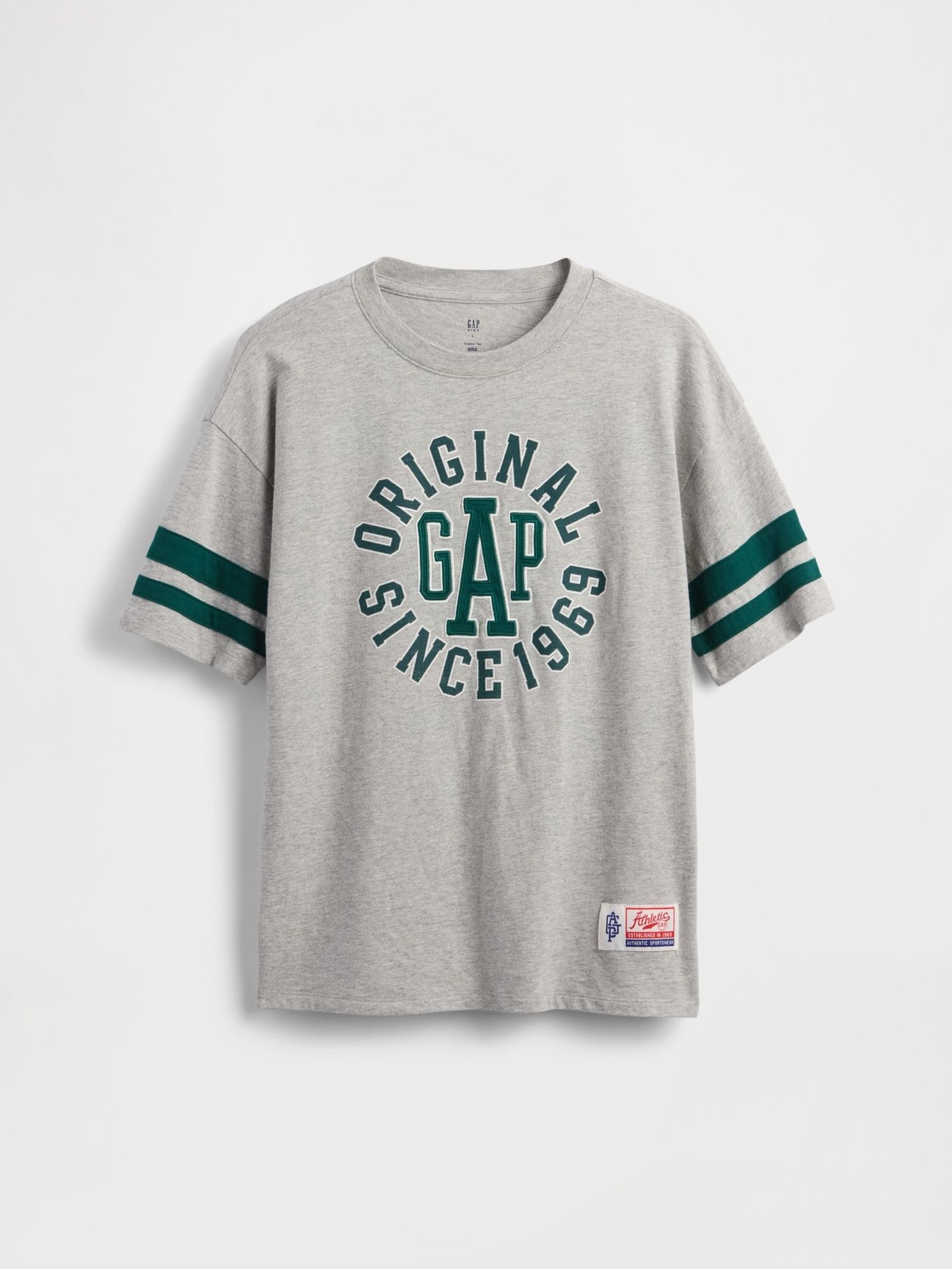 Grey Logo Jersey Short Sleeve T-Shirt (4-13yrs) (H17782) | £18