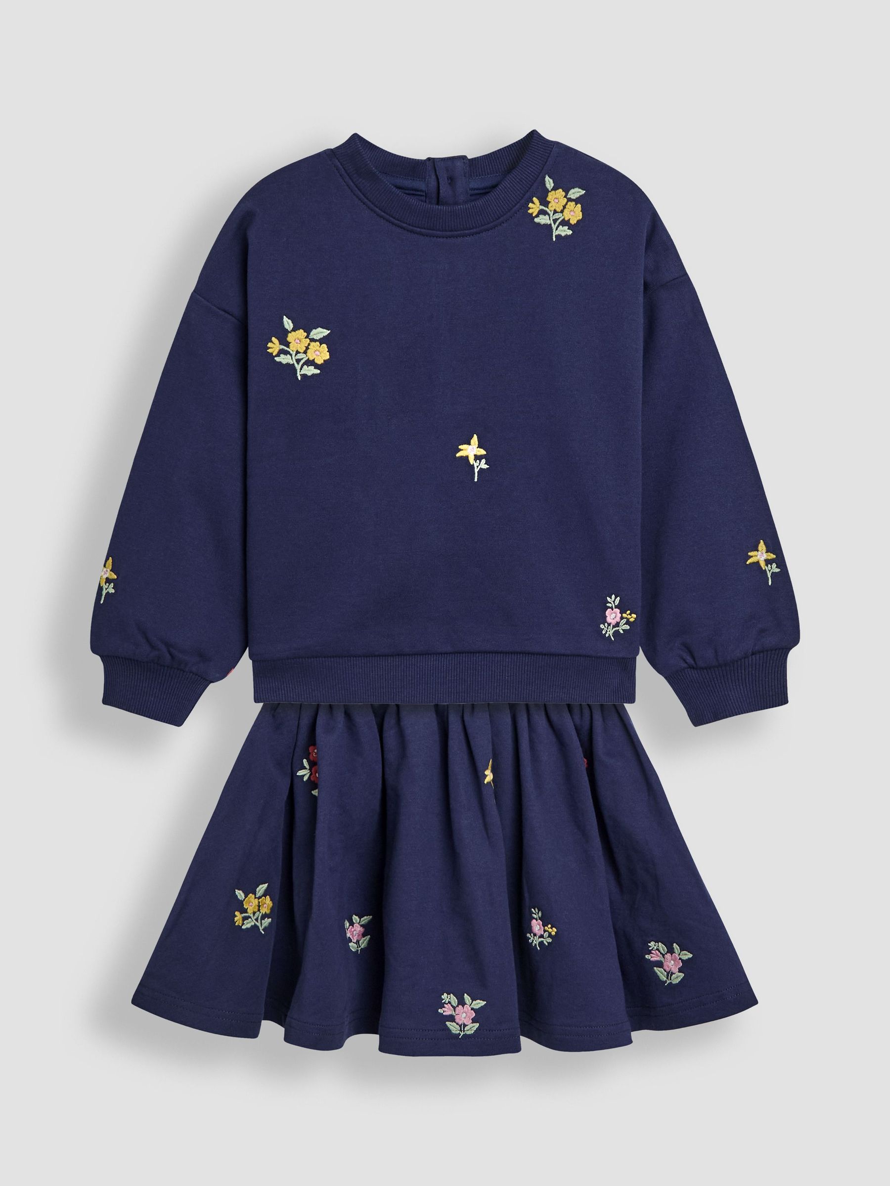 Blue Sweatshirt and Skirt Set (H19346) | £28 - £34